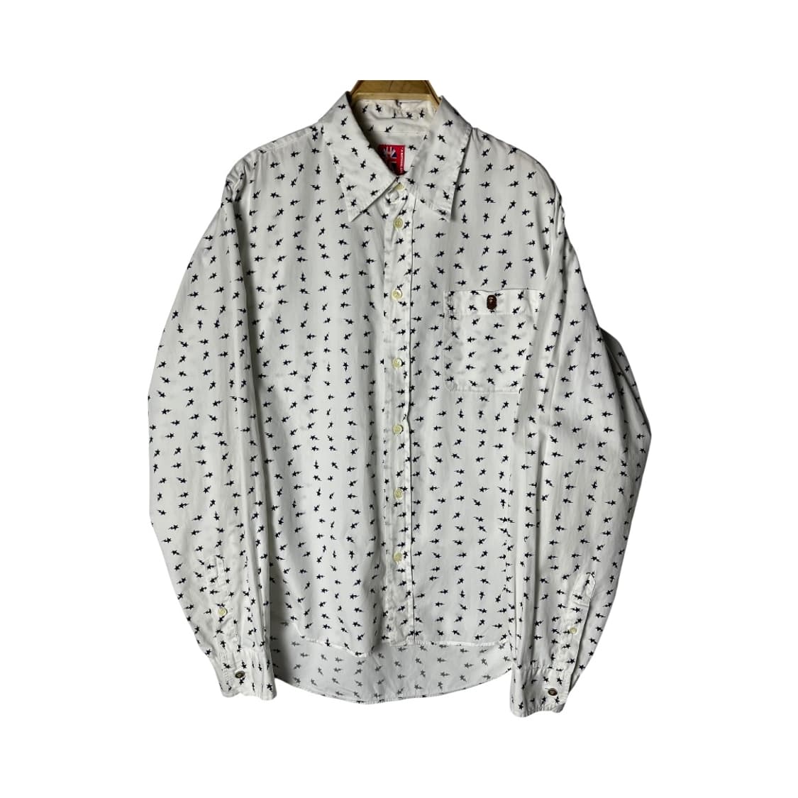 [Bape] 00's 베이프 A Bathing Ape 썬더도트 셔츠 상품이미지1