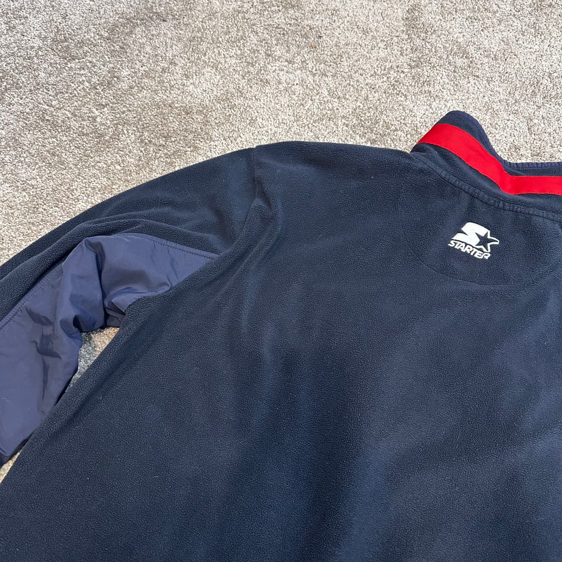 스타터 배색 플리스 웜업L 상품이미지7