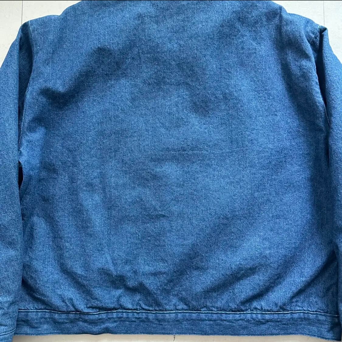 70s 빅벤 데님 브랭킷 드라즐 블루종 자켓 MADE IN USA  상품이미지8