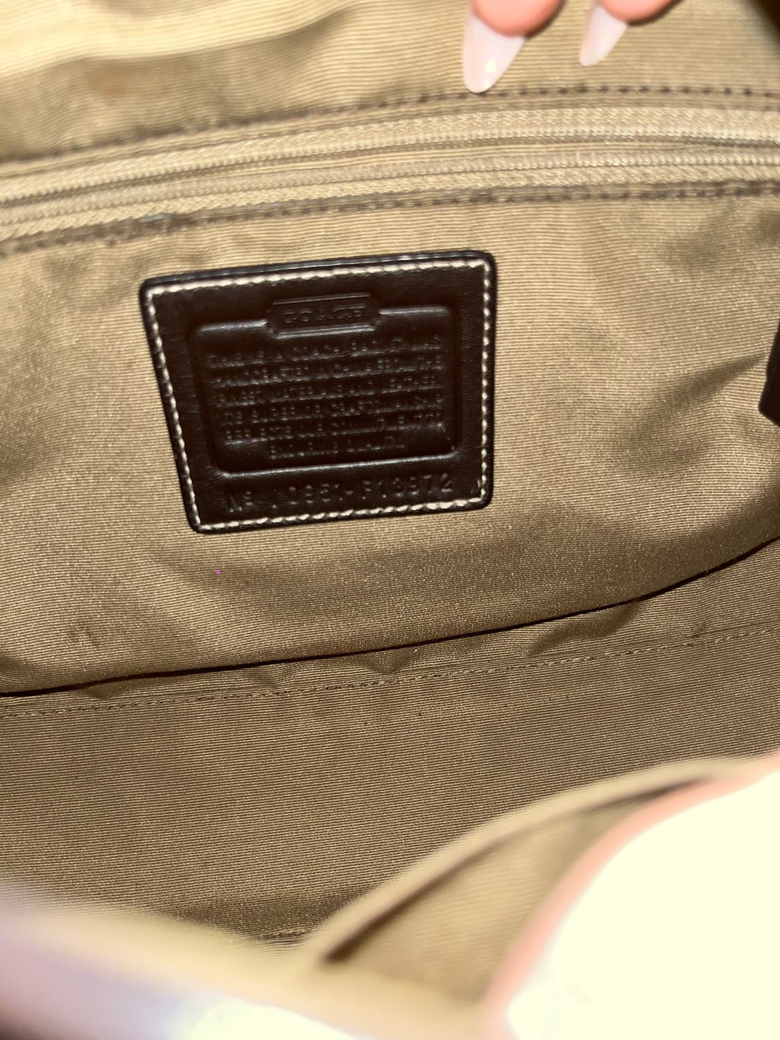  📦2000ss Coach Basic shoulder bag  상품이미지9