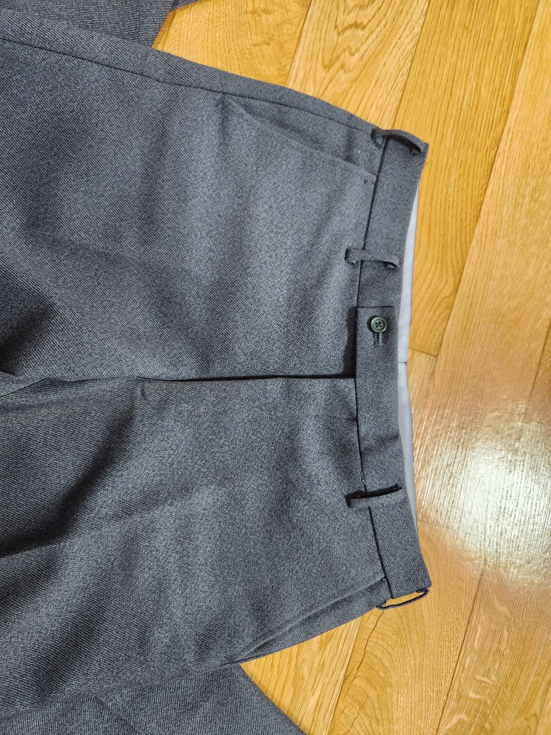 그레이 남성 정장 바지 슬랙스30 상품이미지4