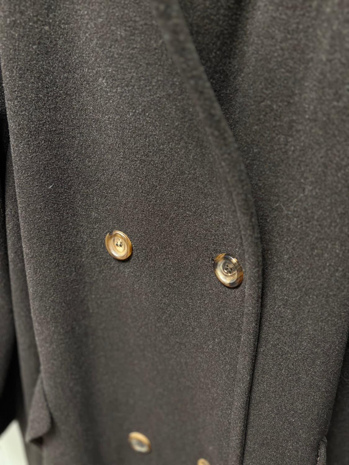 빈티지 발마칸 코트 브라운 66-77사이즈 르메르 오라리 상품이미지4