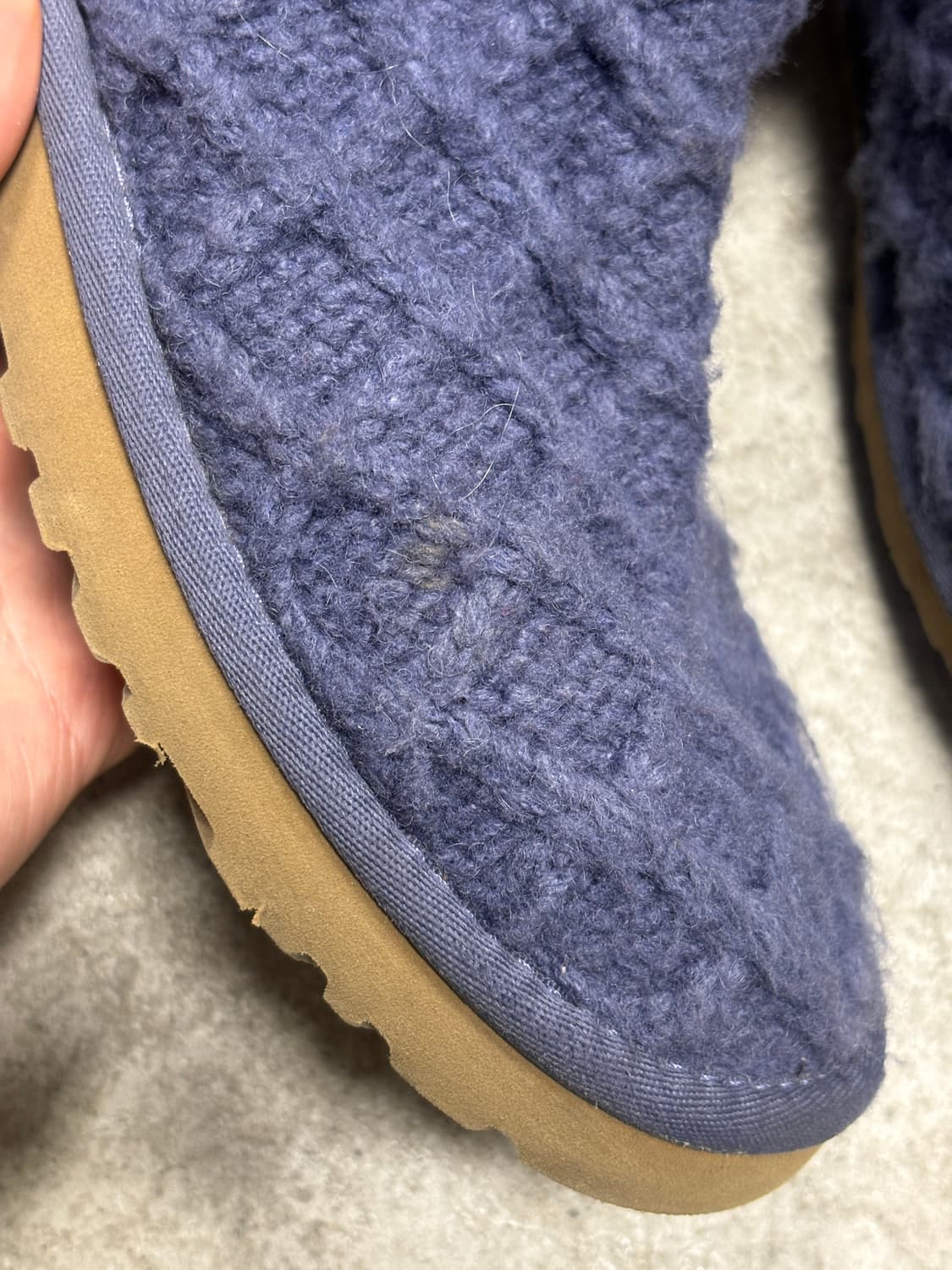 어그 버튼 니트 부츠 상품이미지7