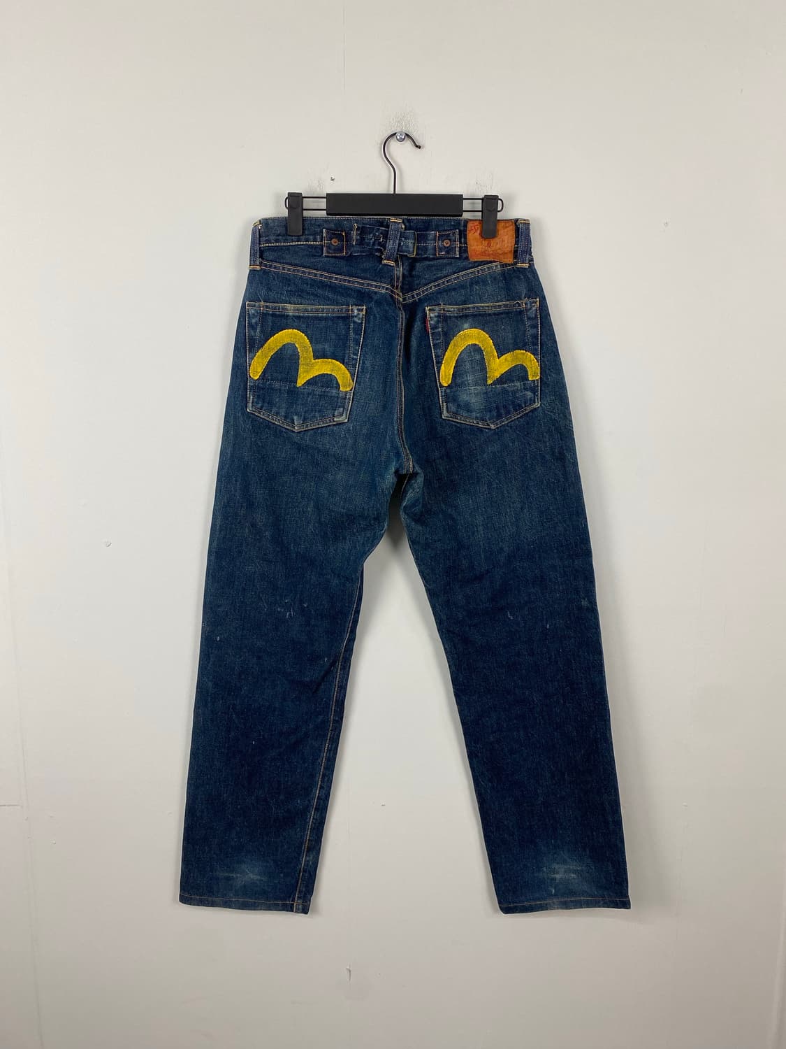 90s 에비수 EVIS 셀비지 데님팬츠 30x35 <644> 상품이미지1