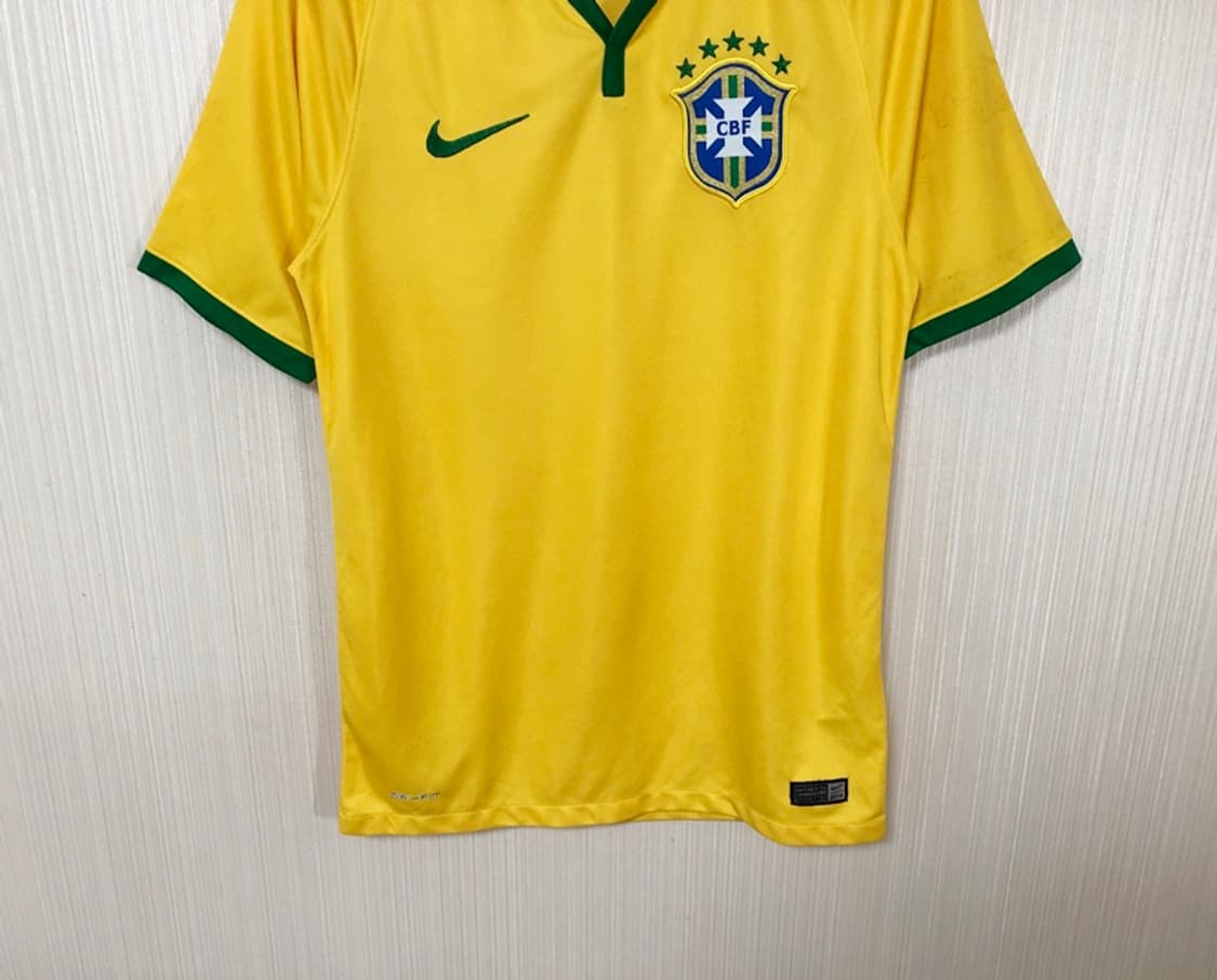 나이키 14-15 브라질축구국대 홈유니폼/져지 S(해외) 상품이미지3