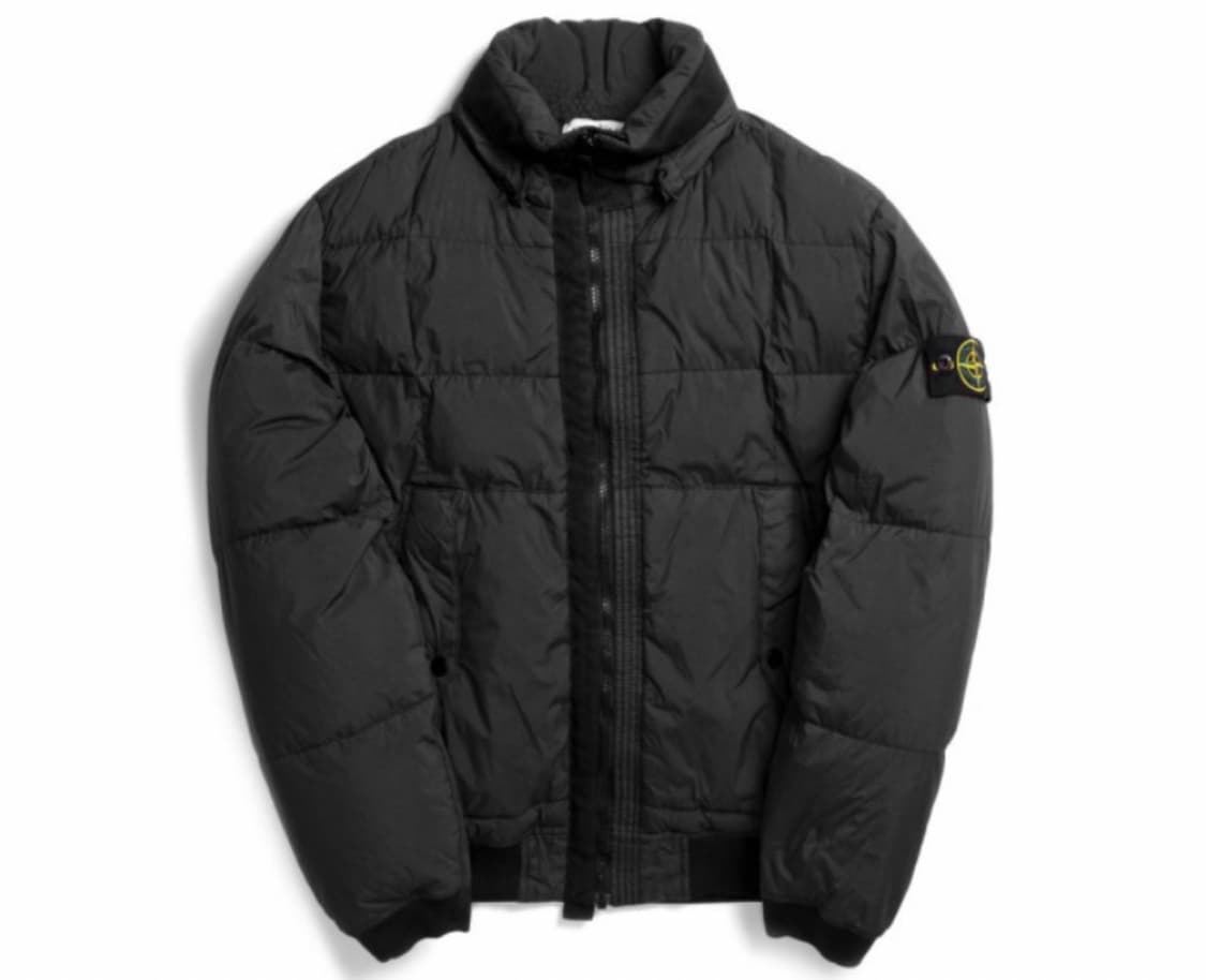 스톤아일랜드 크링클랩스 논후드 패딩 차콜 18fw 상품이미지1