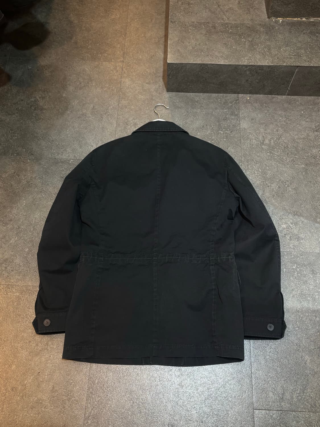 버버리 블랙 남성 면자켓 점퍼 M 상품이미지3