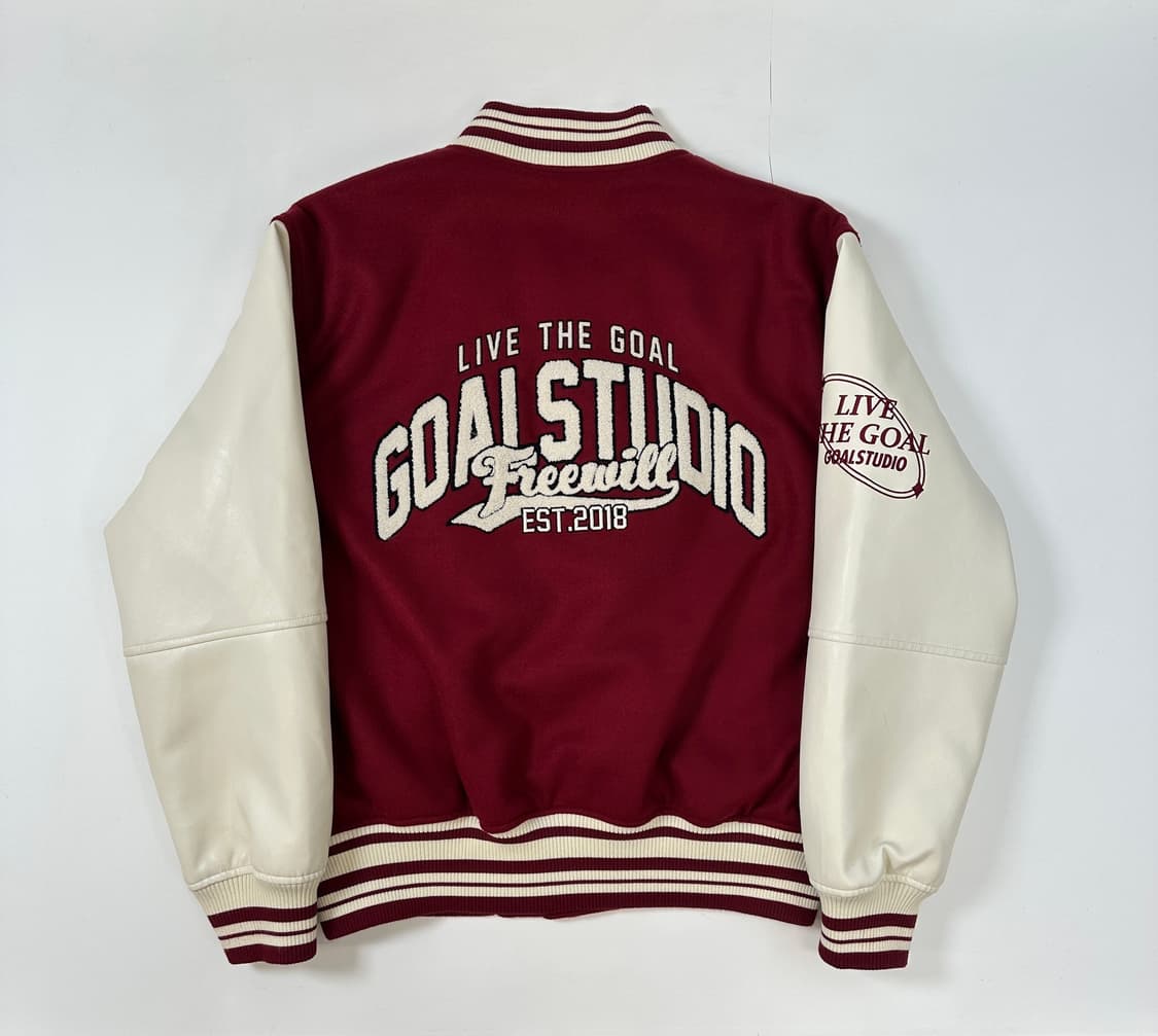 골스튜디오 풀패치 바시티자켓(누빔) 상품이미지4