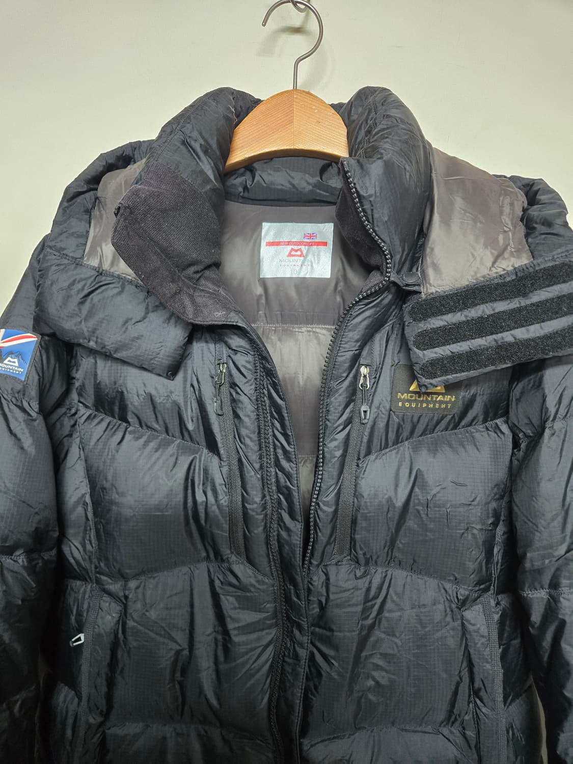 마운틴 이큅먼트 블랙 패딩 자켓100 상품이미지3