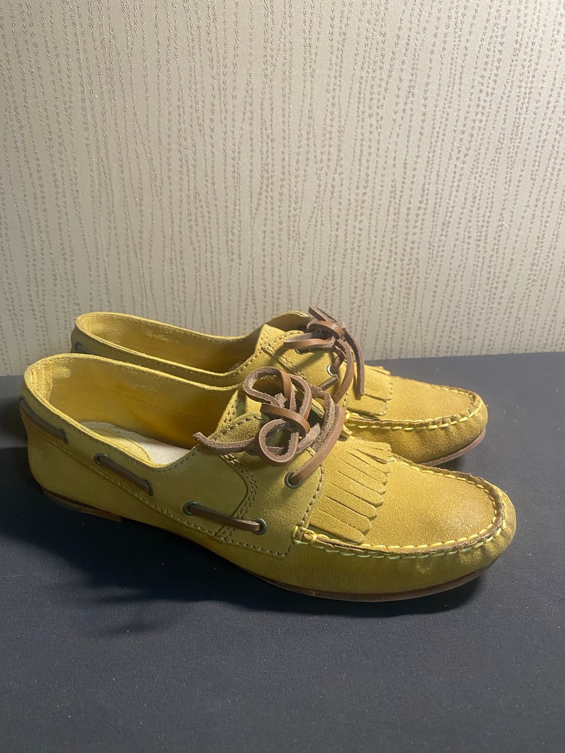 Frye wendy lace moc mustard 250 상품이미지4