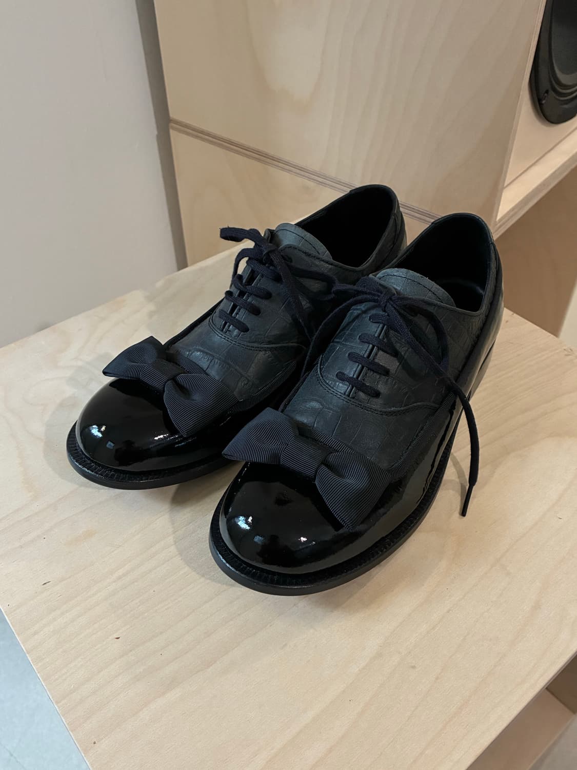 꼼데가르송 리본 구두 상품이미지1