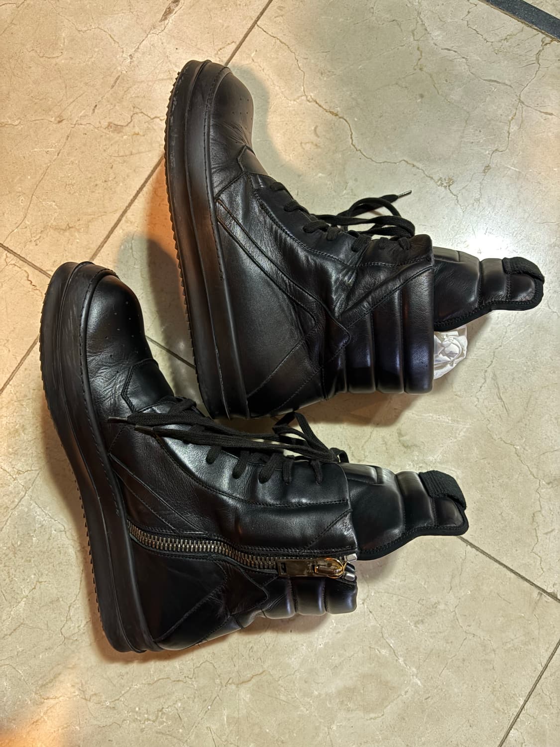 릭오웬스 지오바스켓 올블랙 42.5사이즈 상품이미지3