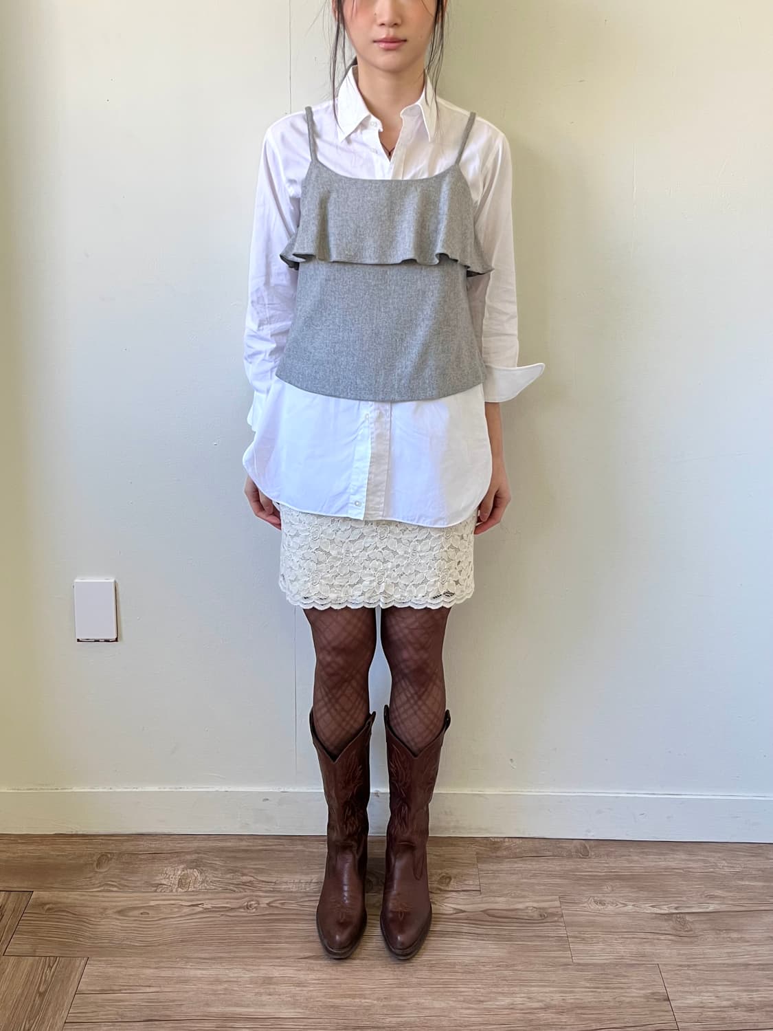 PROPO RTION 프릴 뷔스티에 상품이미지6