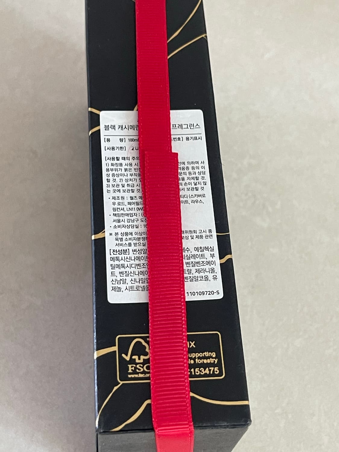 조러브스 블랙 캐시미어 앤 통카 퍼퓸 100ml 상품이미지3
