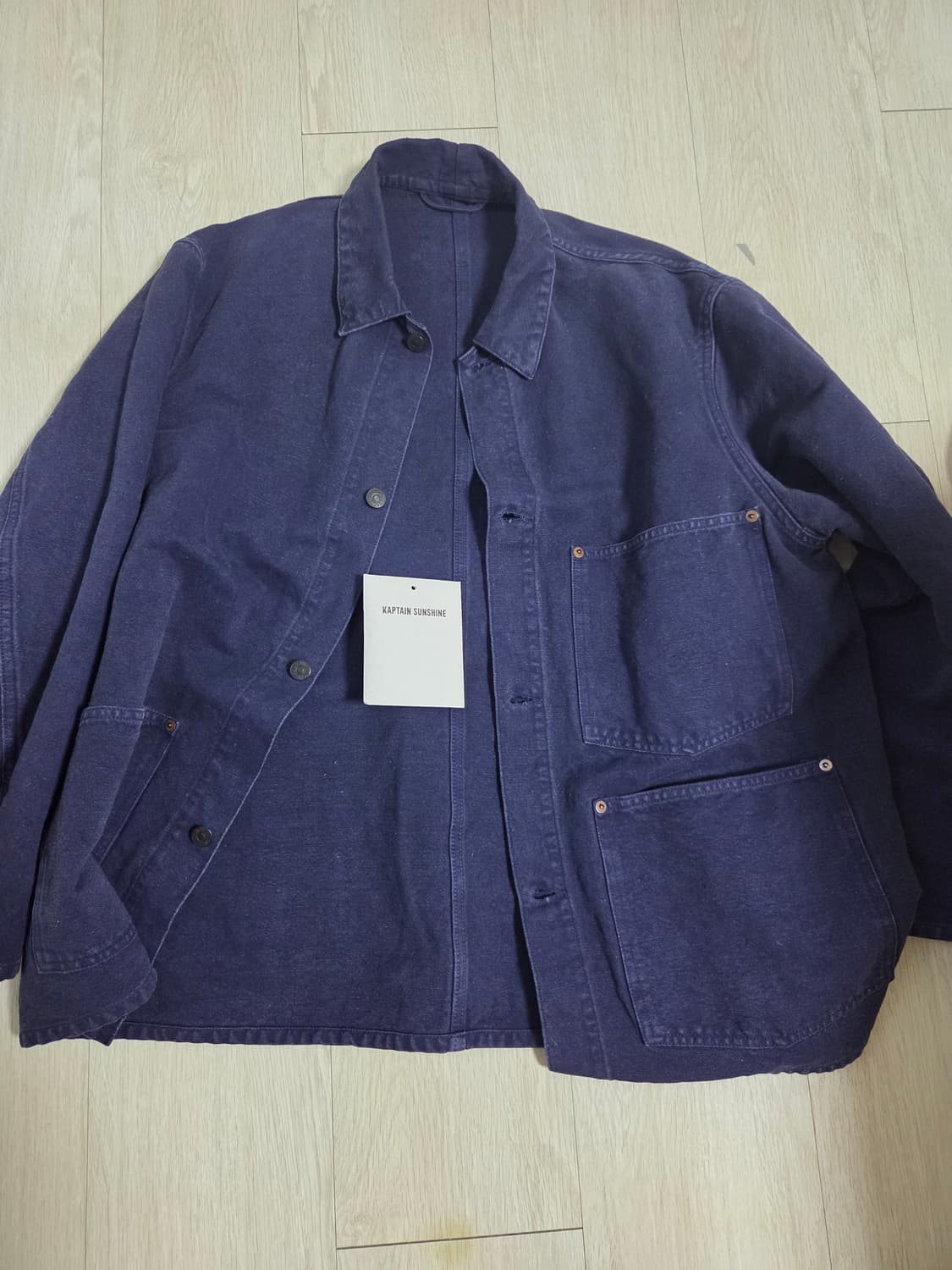 캡틴선샤인 25aw 커버올 자켓 팝니다. 상품이미지2