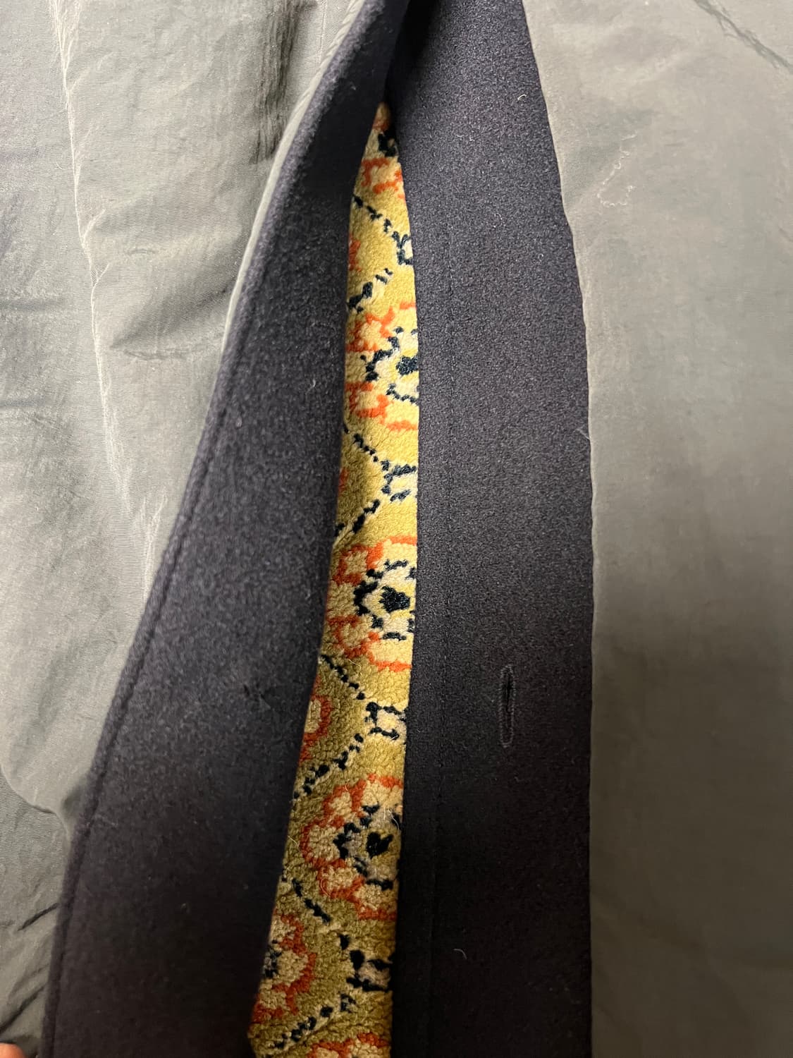 [00] 어나더오피스 보이저 발마칸 코트 네이비 상품이미지7