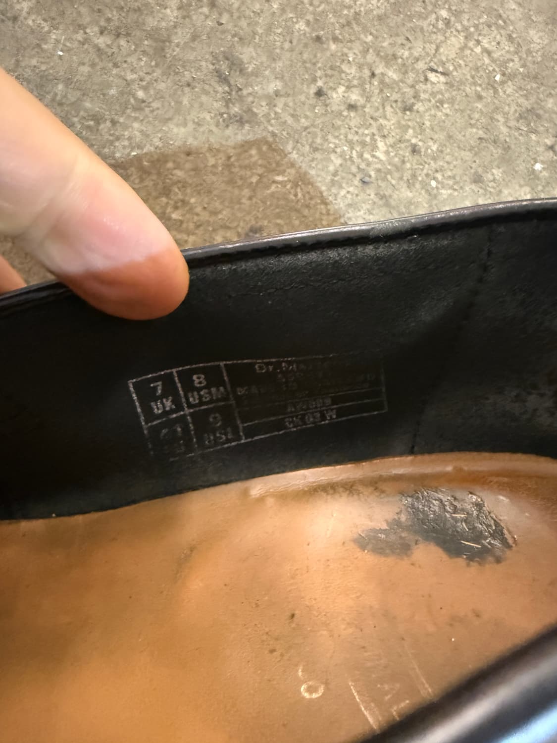 닥터마틴 펜톤 블랙 로퍼 260mm 상품이미지4