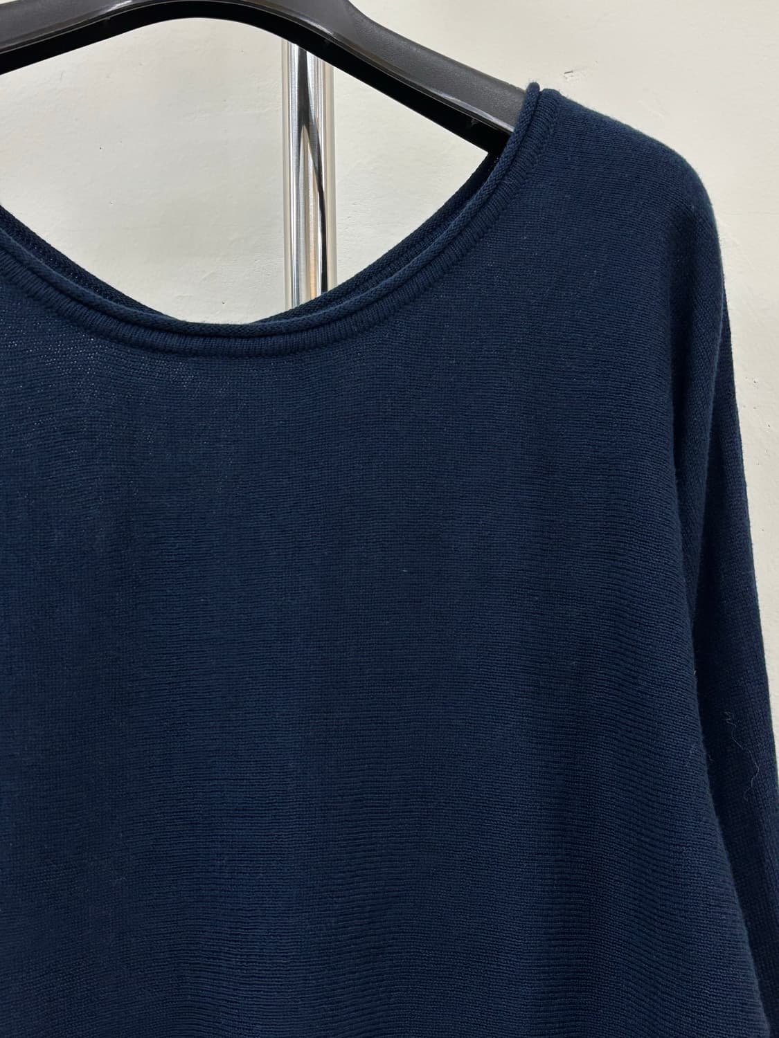 빈티지 네이비 니트 상품이미지6