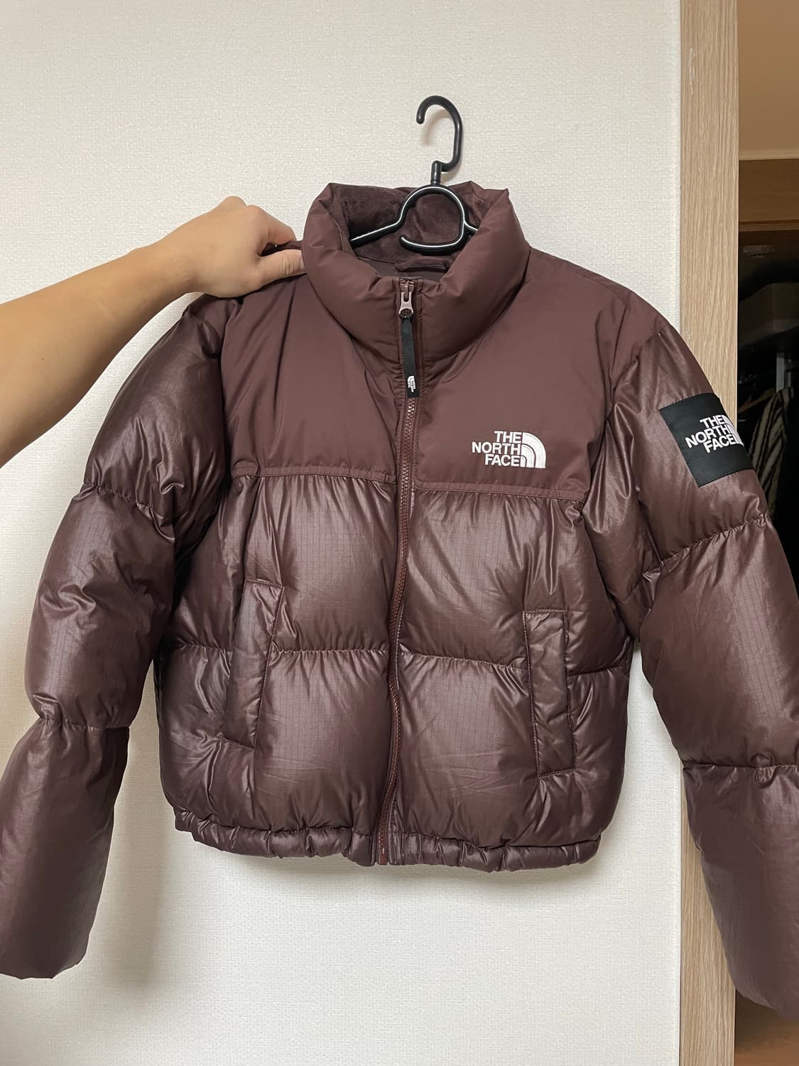 85)노스페이스 화이트 라벨 눕시 다운 코코아 상품이미지1