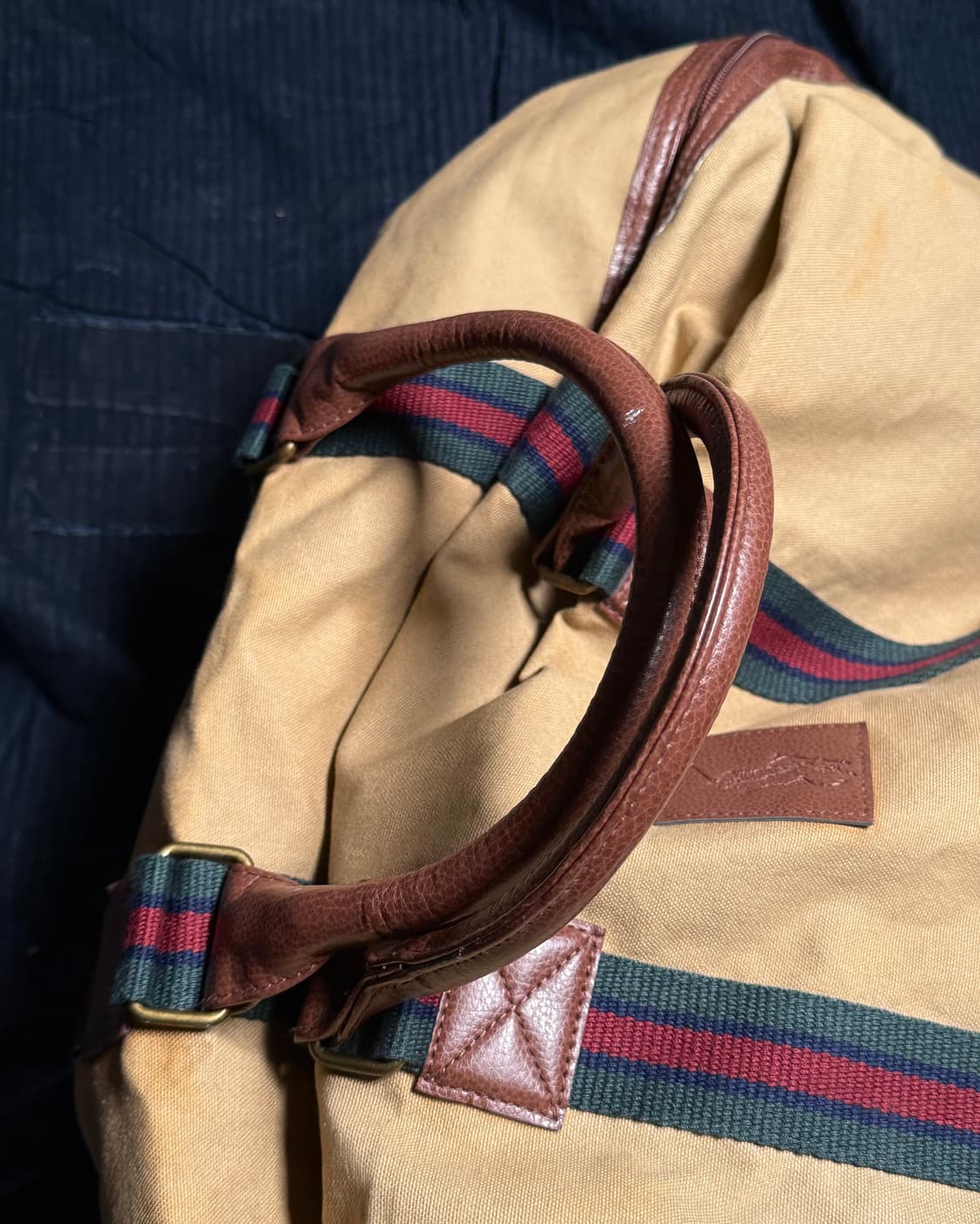 폴로 랄프로렌 캔버스 위캔더 보스턴백 상품이미지4