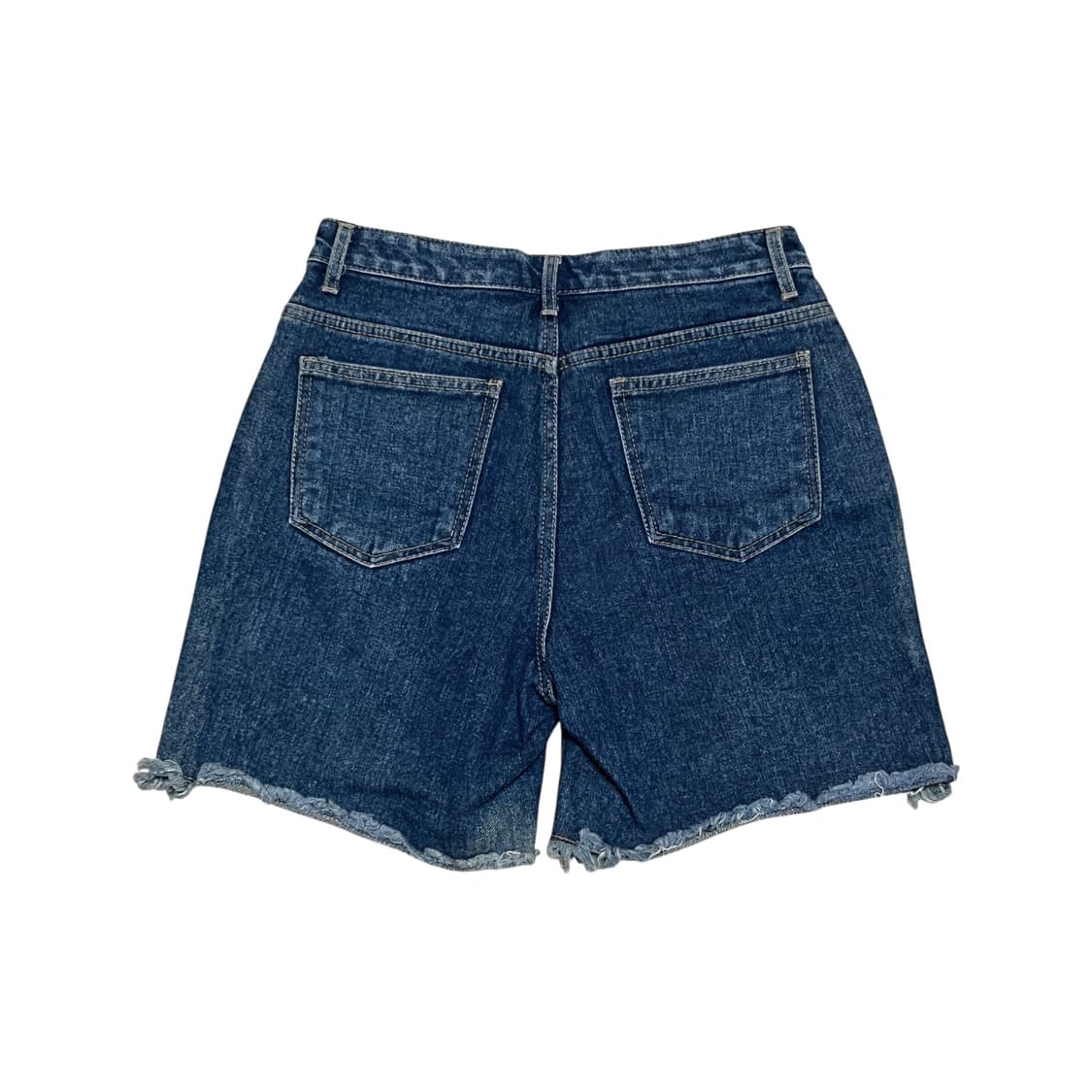 Half length cutting denim shorts 상품이미지2