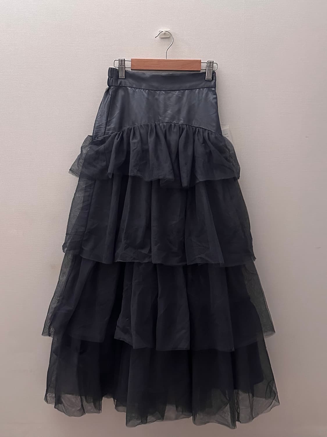 고스 블랙  캉캉 샤 스커트 상품이미지1