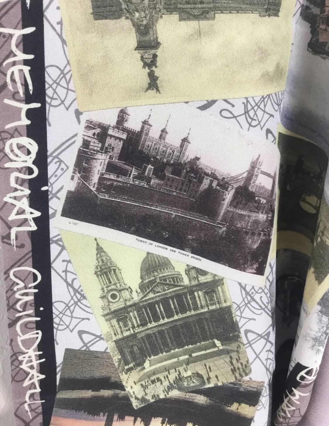 (정품) 비비안웨스트우드 스카프 새상품 상품이미지4