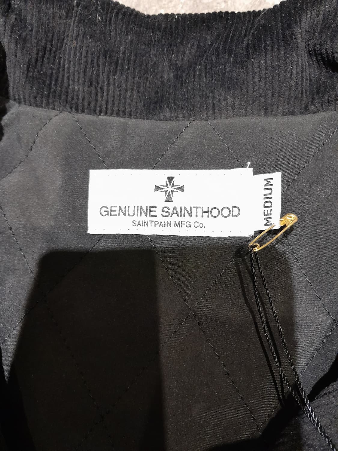 (새상품) 세인트페인 누빔 코듀로이 자켓 (M) 상품이미지4