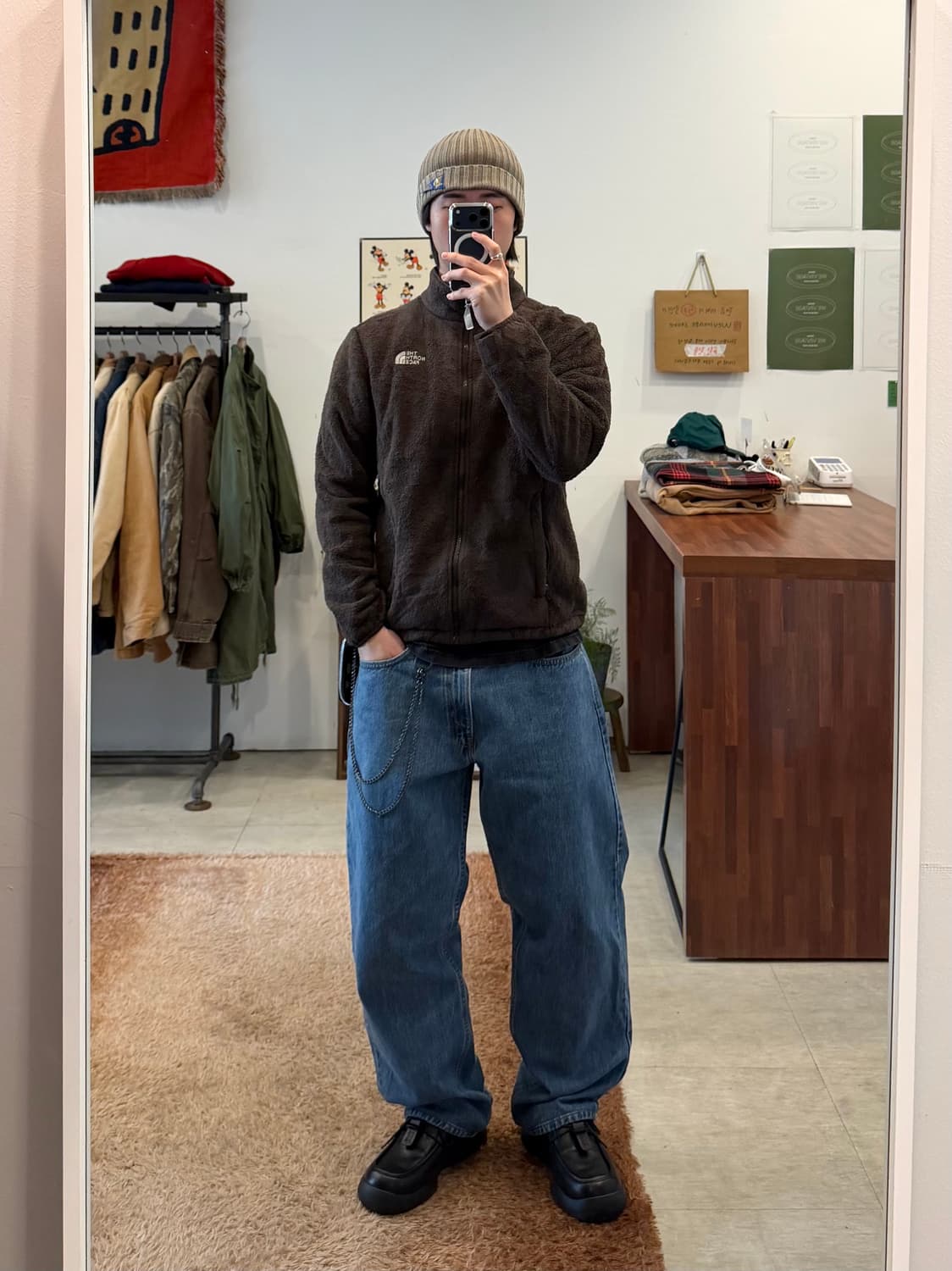 00s The North Face 노스페이스 플리스 집업 자켓 상품이미지2