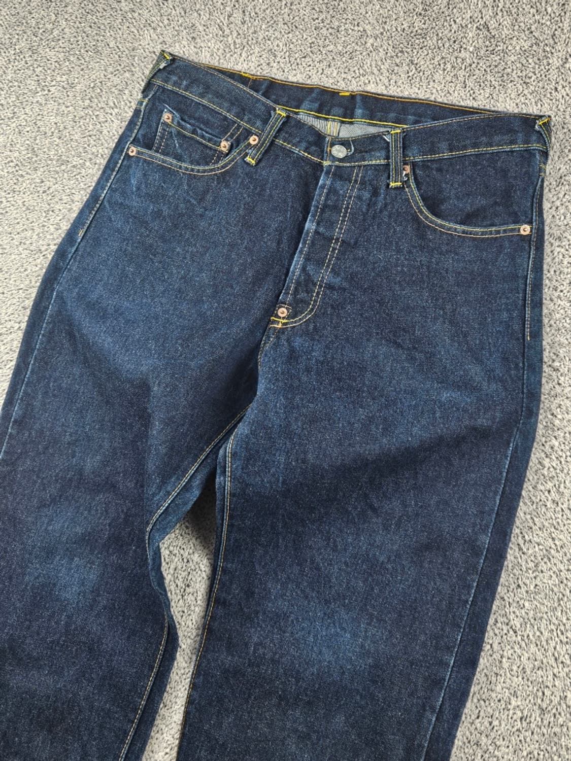 에비수 포켓 아수라 페인팅 데님 진 팬츠 ( 34X34 ) / 10789 상품이미지5