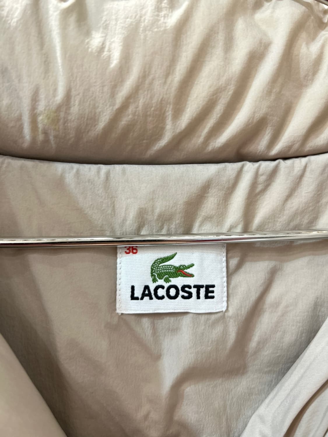 라코스테 구스다운 경량 패딩 상품이미지4