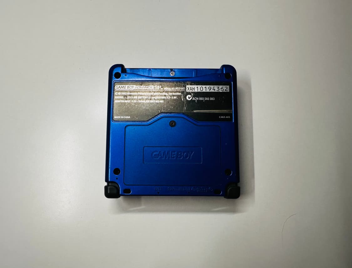 닌텐도 GBA SP 게임보이 어드밴스 SP 블루 판매 상품이미지3