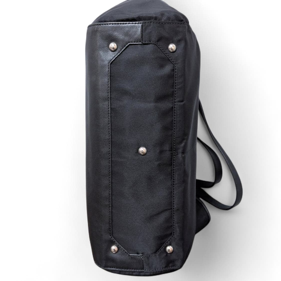 요지 야마모토 Y'SACCS 소가죽 나일론 토트백 상품이미지8