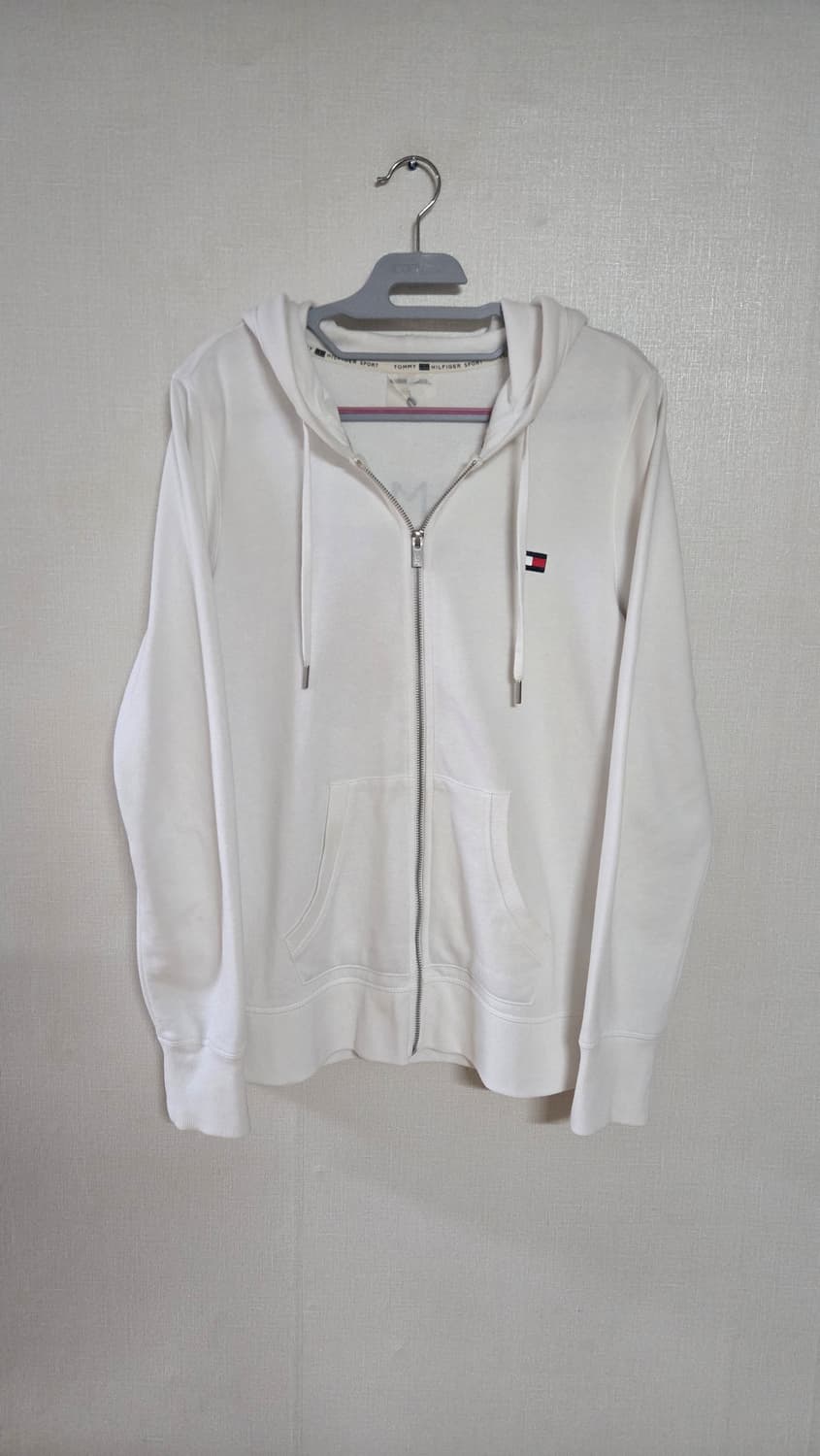 타미힐피거 스포츠 흰색 후드집업 상품이미지4