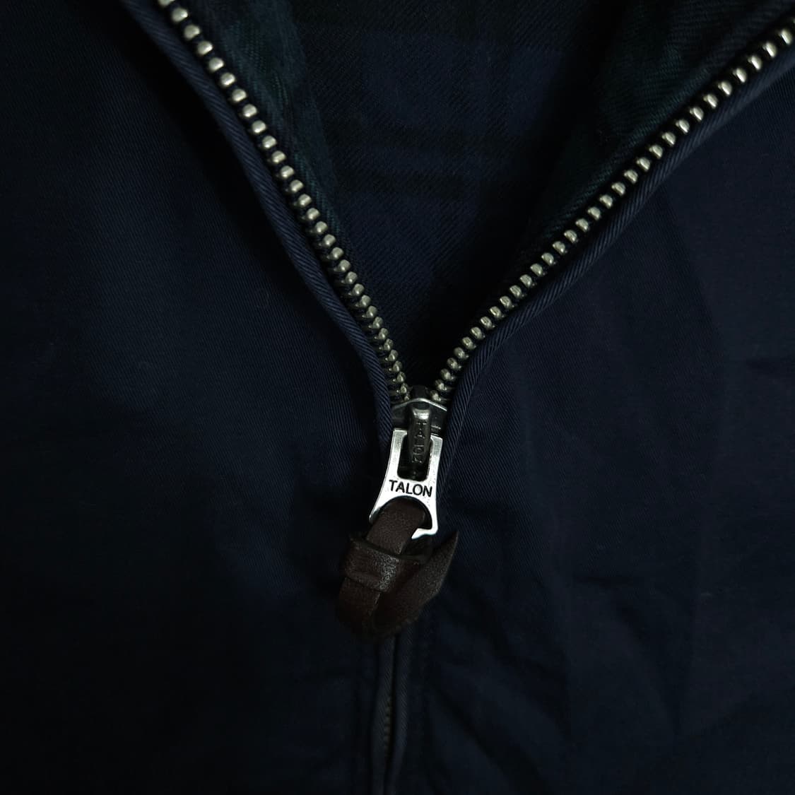 폴로 랄프 로렌 헤링턴 자켓 L 블랙와치 안감 상품이미지4