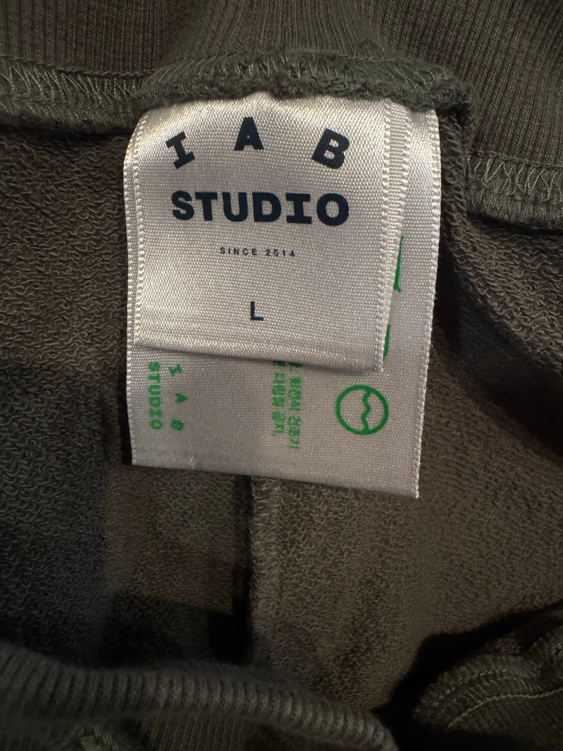 아이앱 스튜디오 카키색 조거 팬츠 상품이미지7