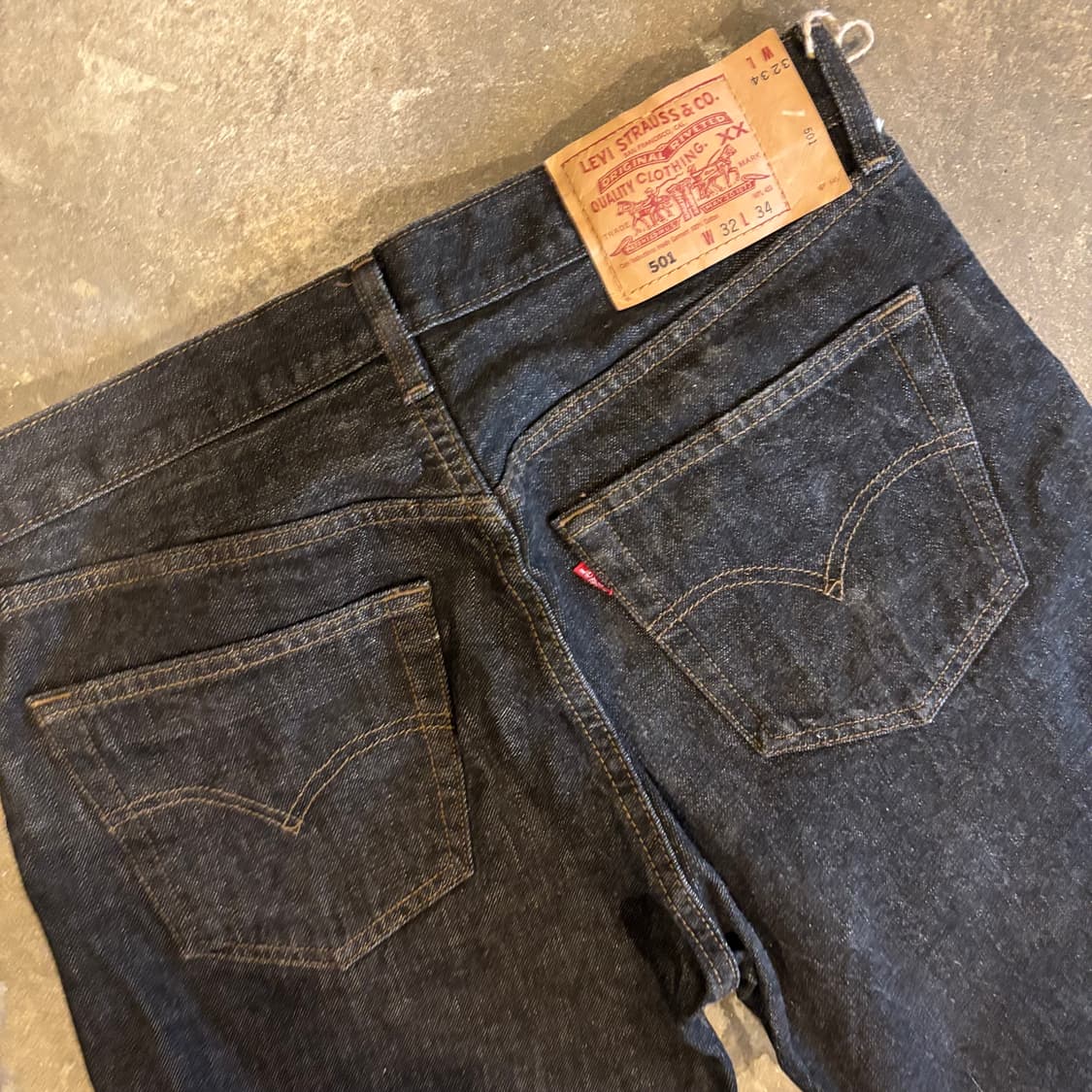 00년대 리바이스 501 블랙 상품이미지9