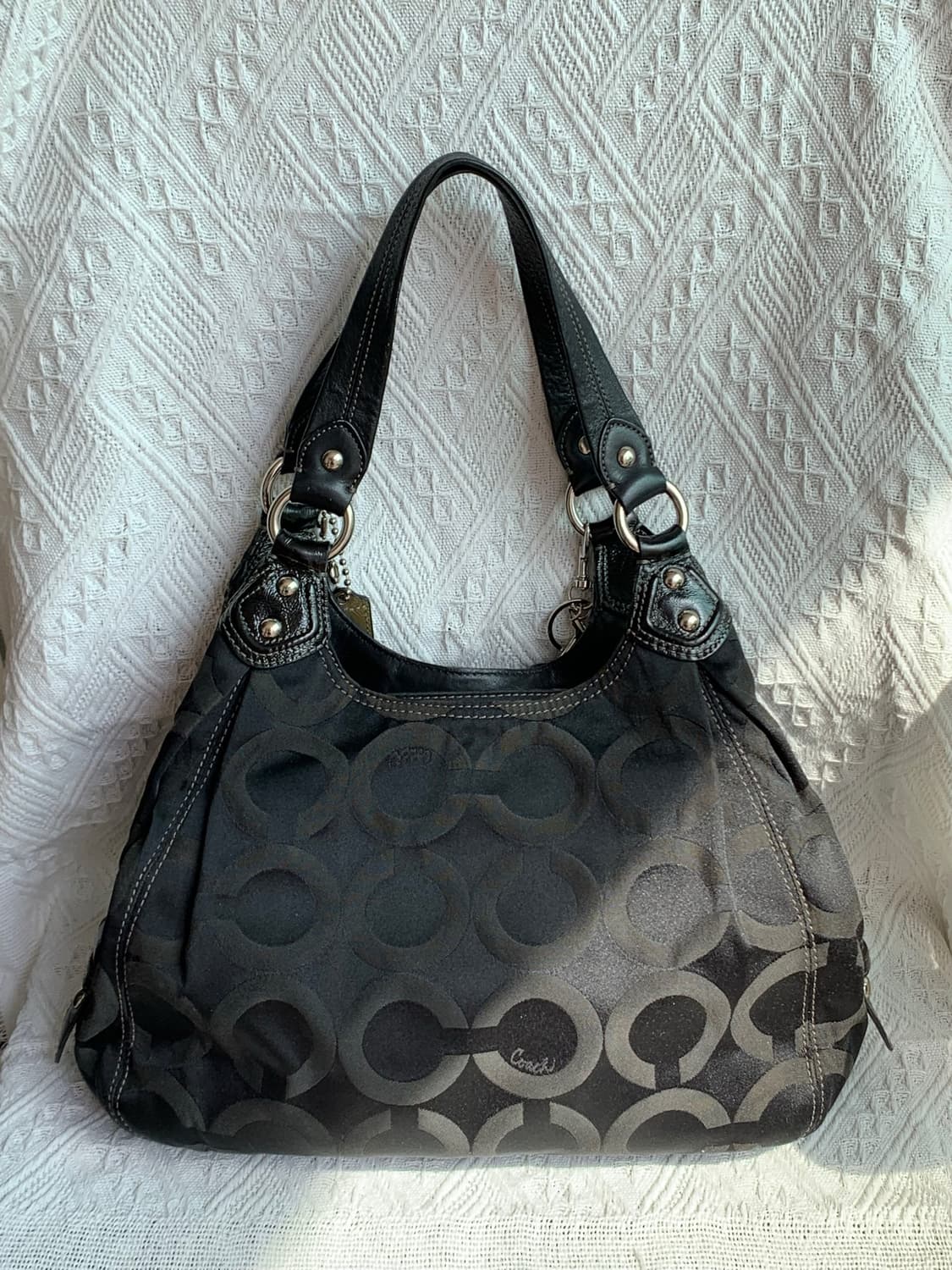 🖤 Coach 올블랙 숄더백 상품이미지2