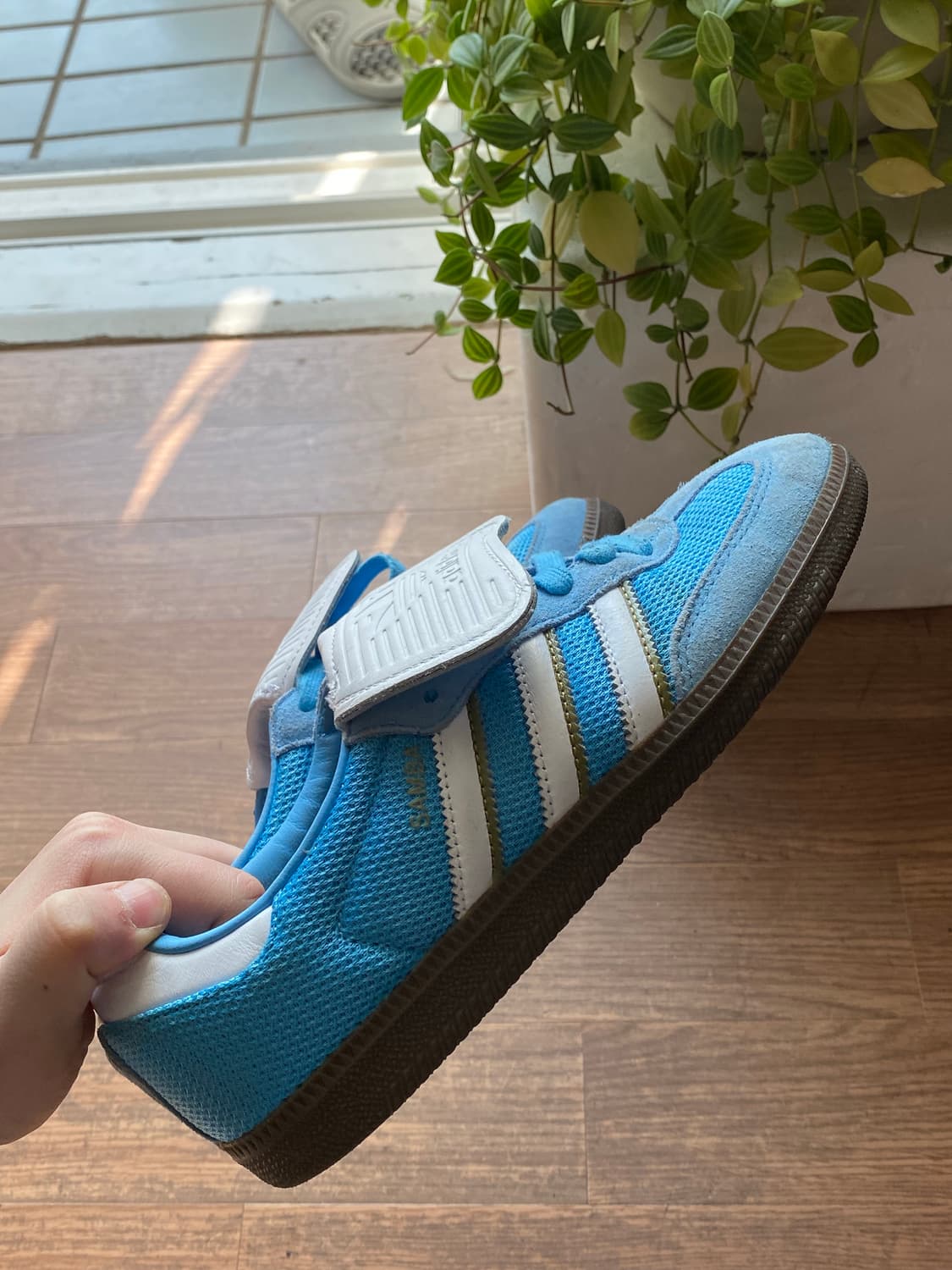 아디다스 삼바 LT 세미블루 버스트클라우드 상품이미지3