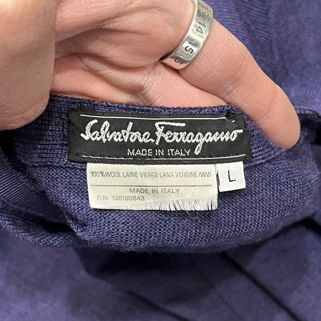  살바토레페레가모 금장 니트 y15235 상품이미지6