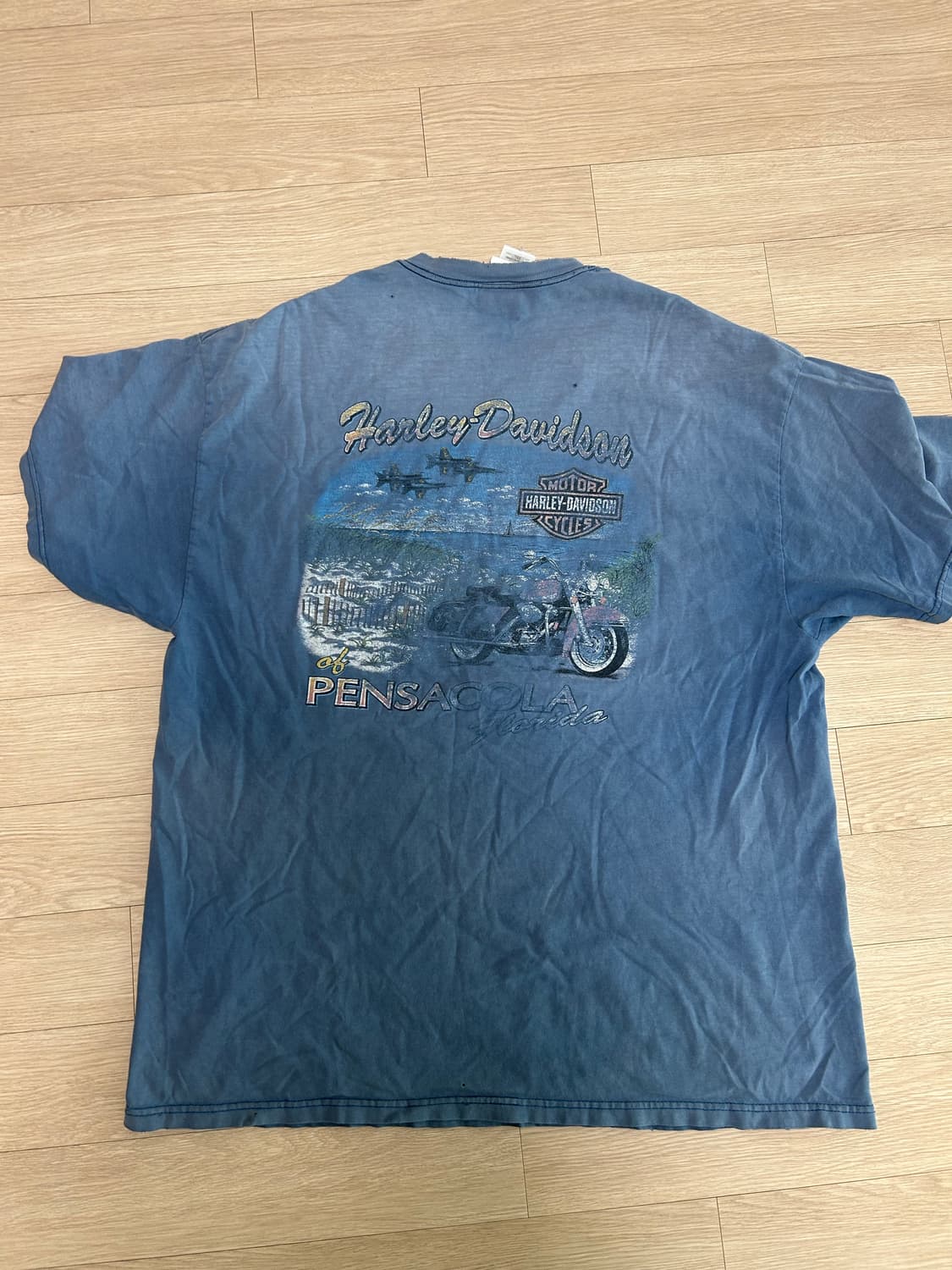 할리데이비슨 빈티지 티셔츠 상품이미지3