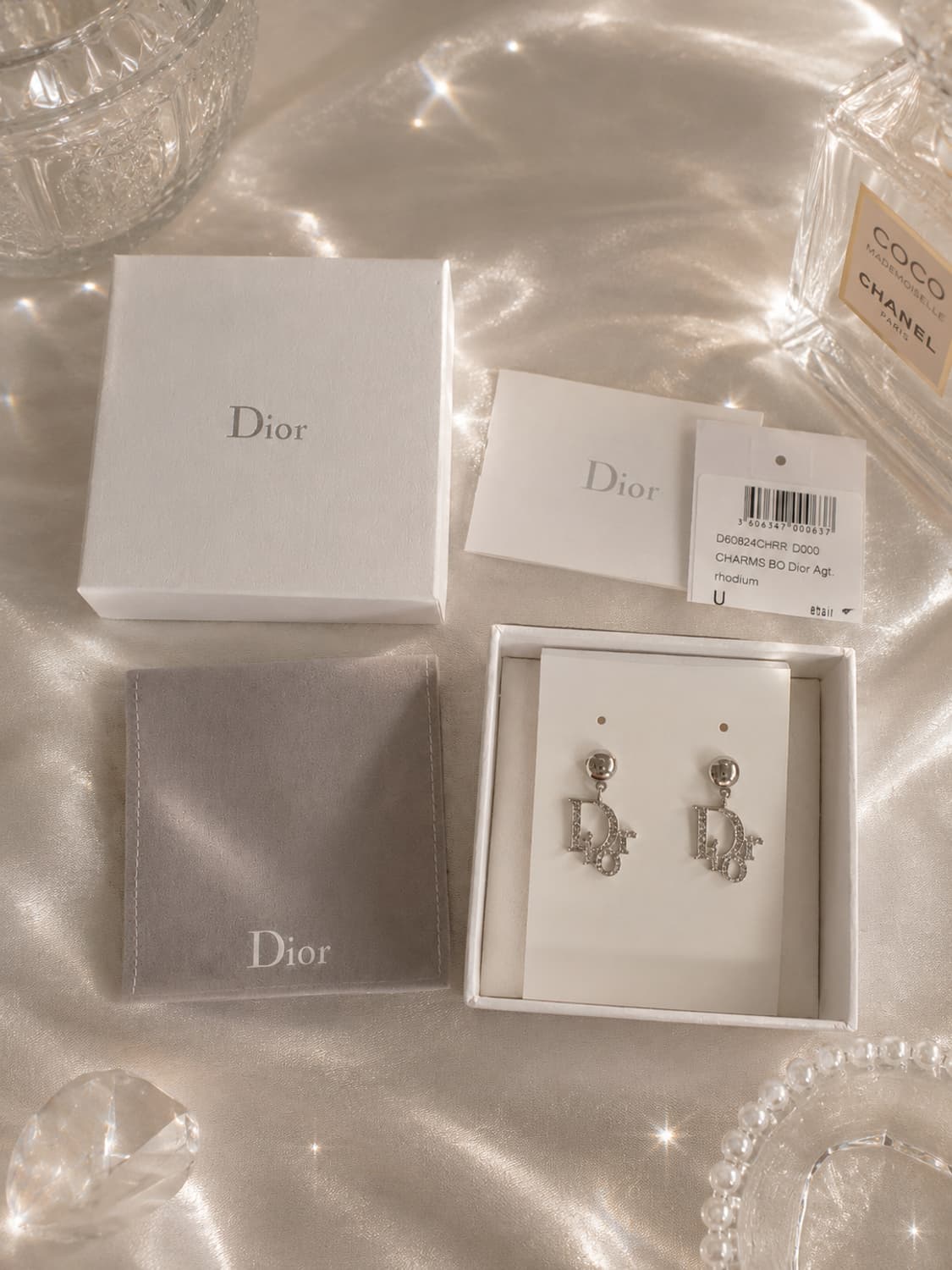 상태굳💎//Christian Dior 디올 귀걸이 이어링 (정품) 상품이미지1