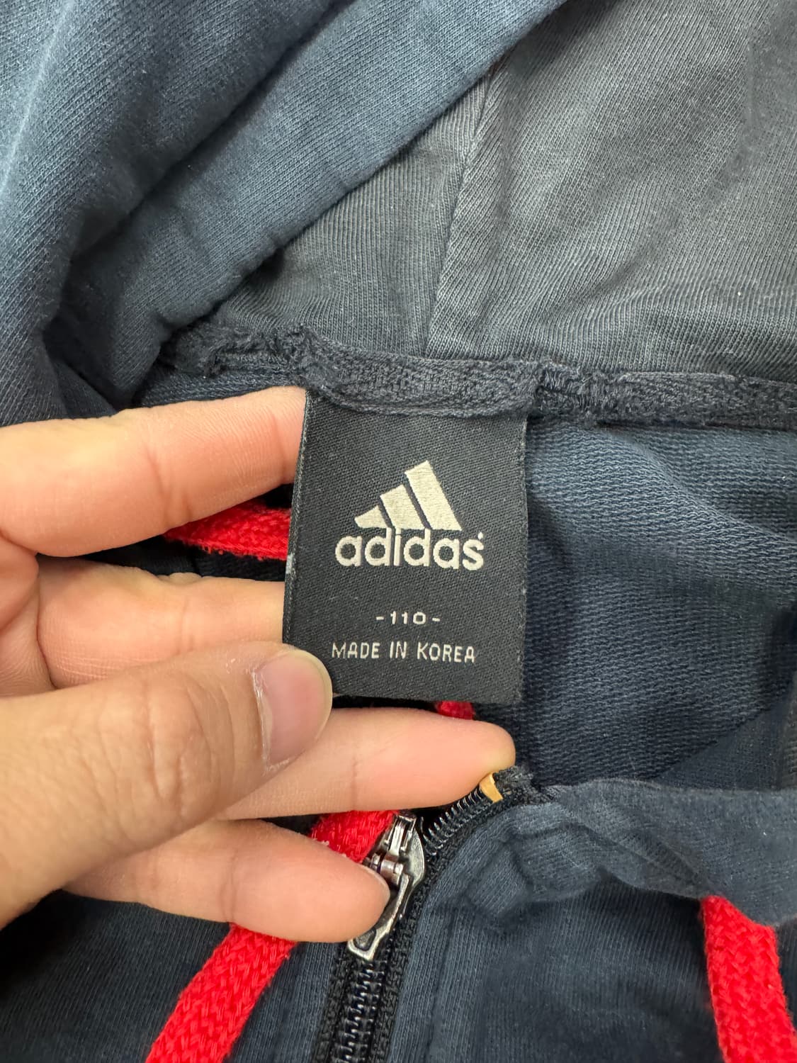 아디다스 AC밀란 후드집업 110 상품이미지7