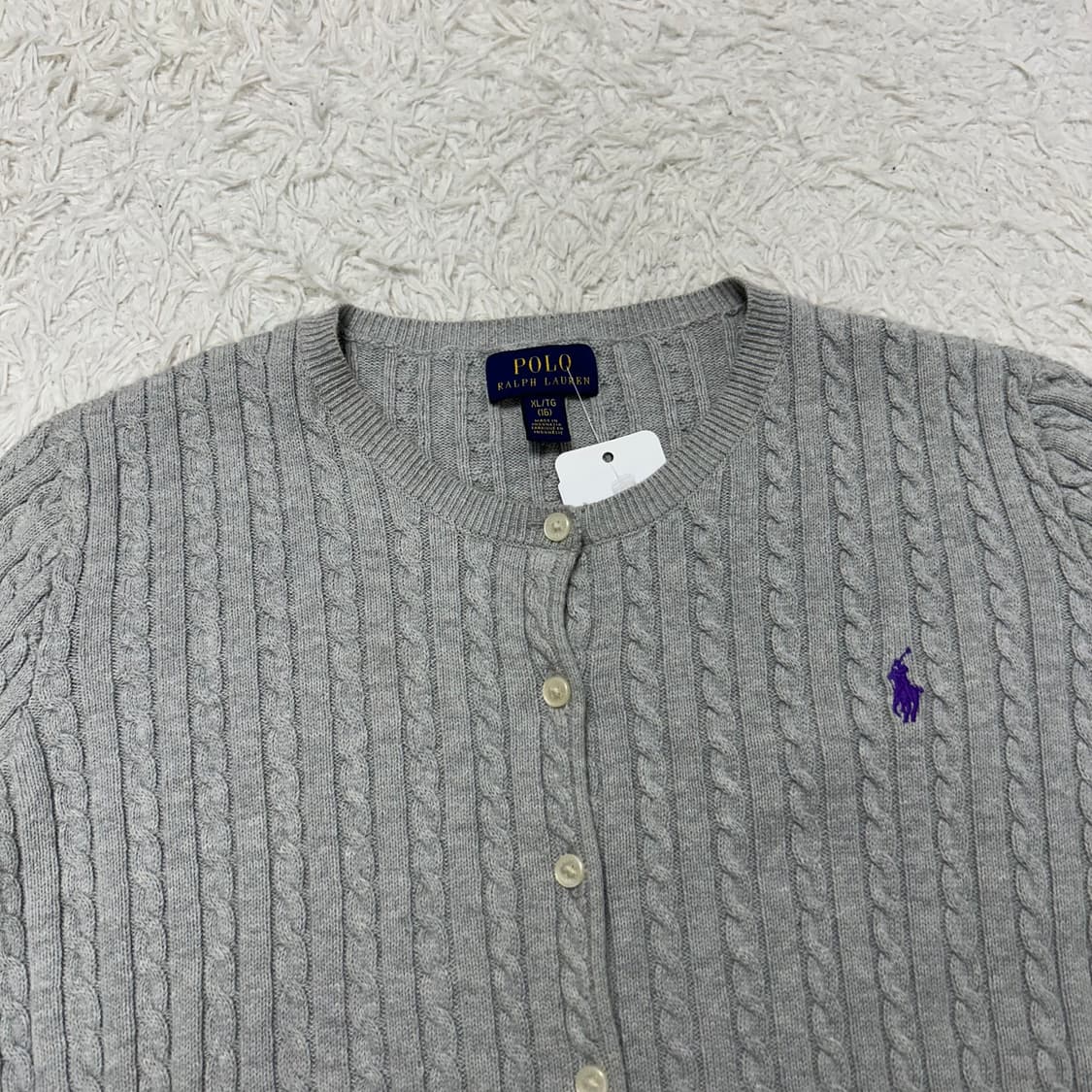 Polo Ralph Lauren cable knit cardigan 상품이미지5
