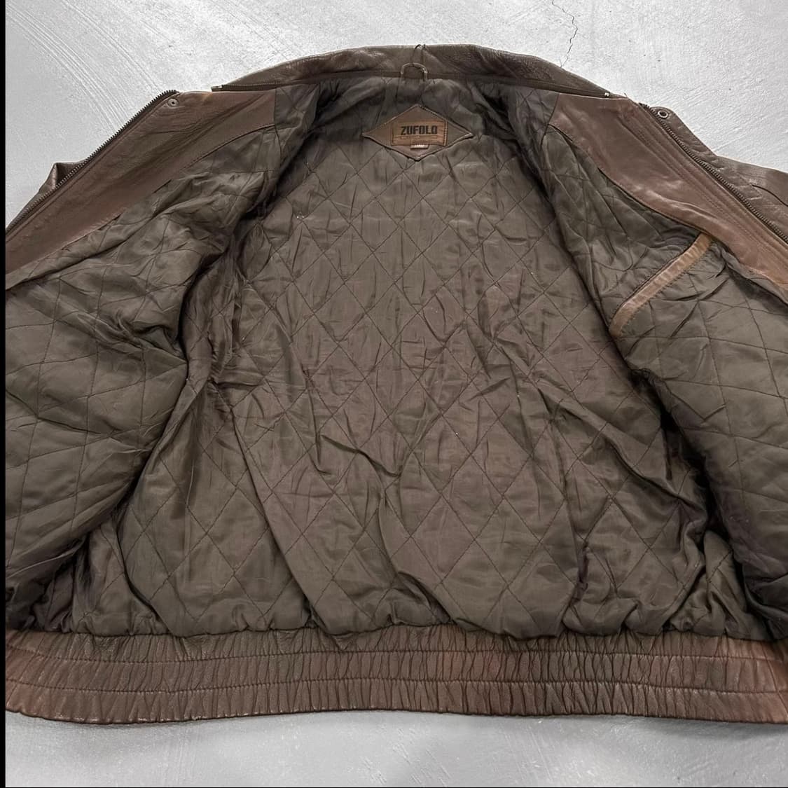 일본 빈티지 고트스킨(산양가죽) 플라이트 자켓 상품이미지5