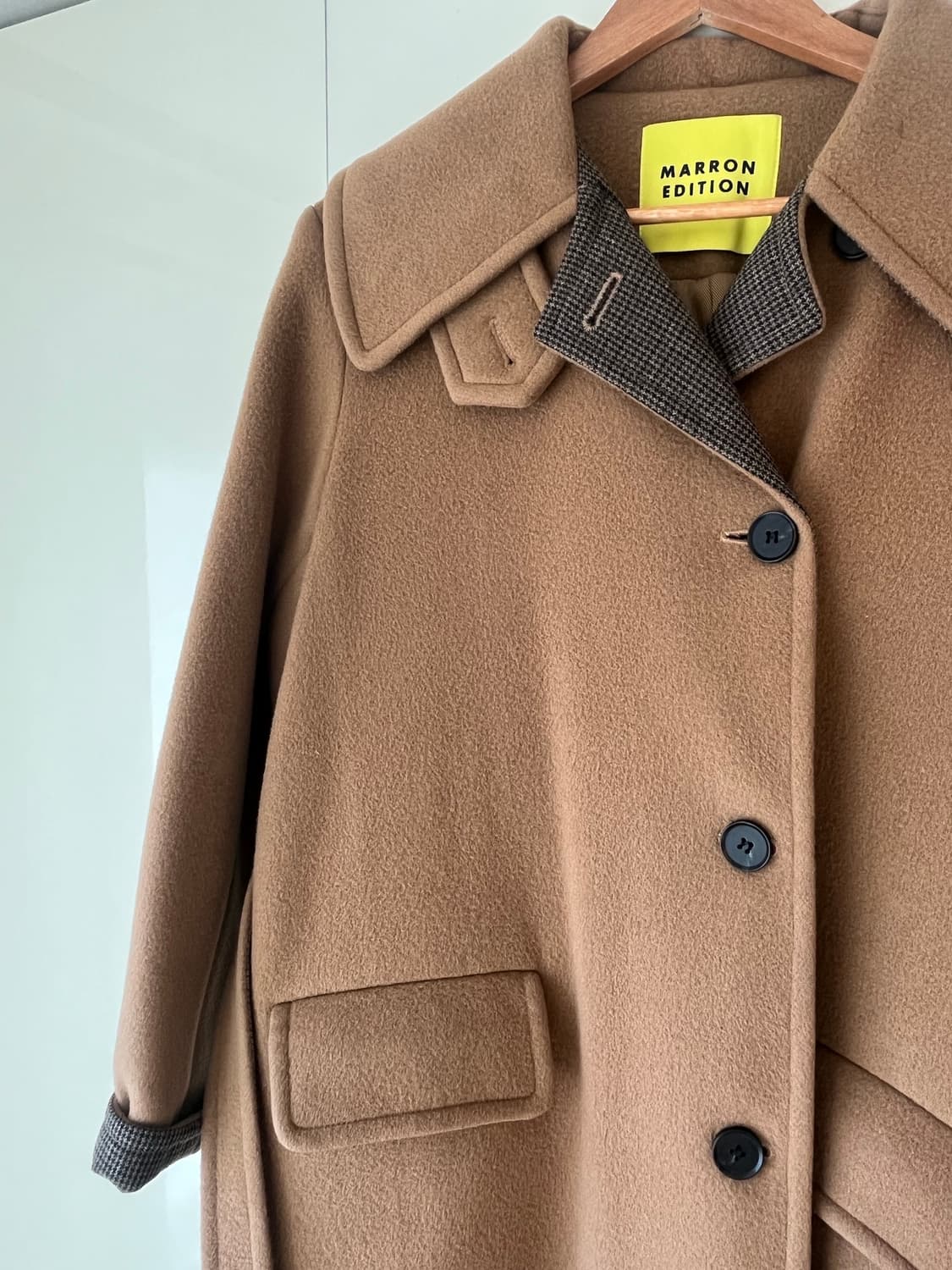 마론에디션 울 트렌치 코트(카멜) 상품이미지5