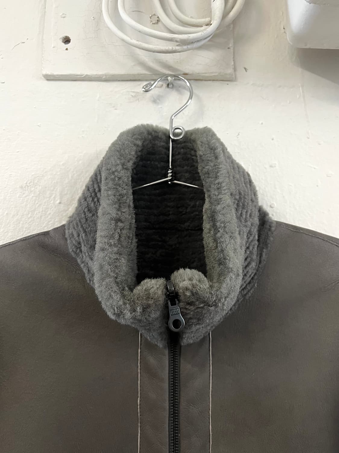 DROME 드로메 리버시블 램스킨 퍼 무스탕 코트 상품이미지3