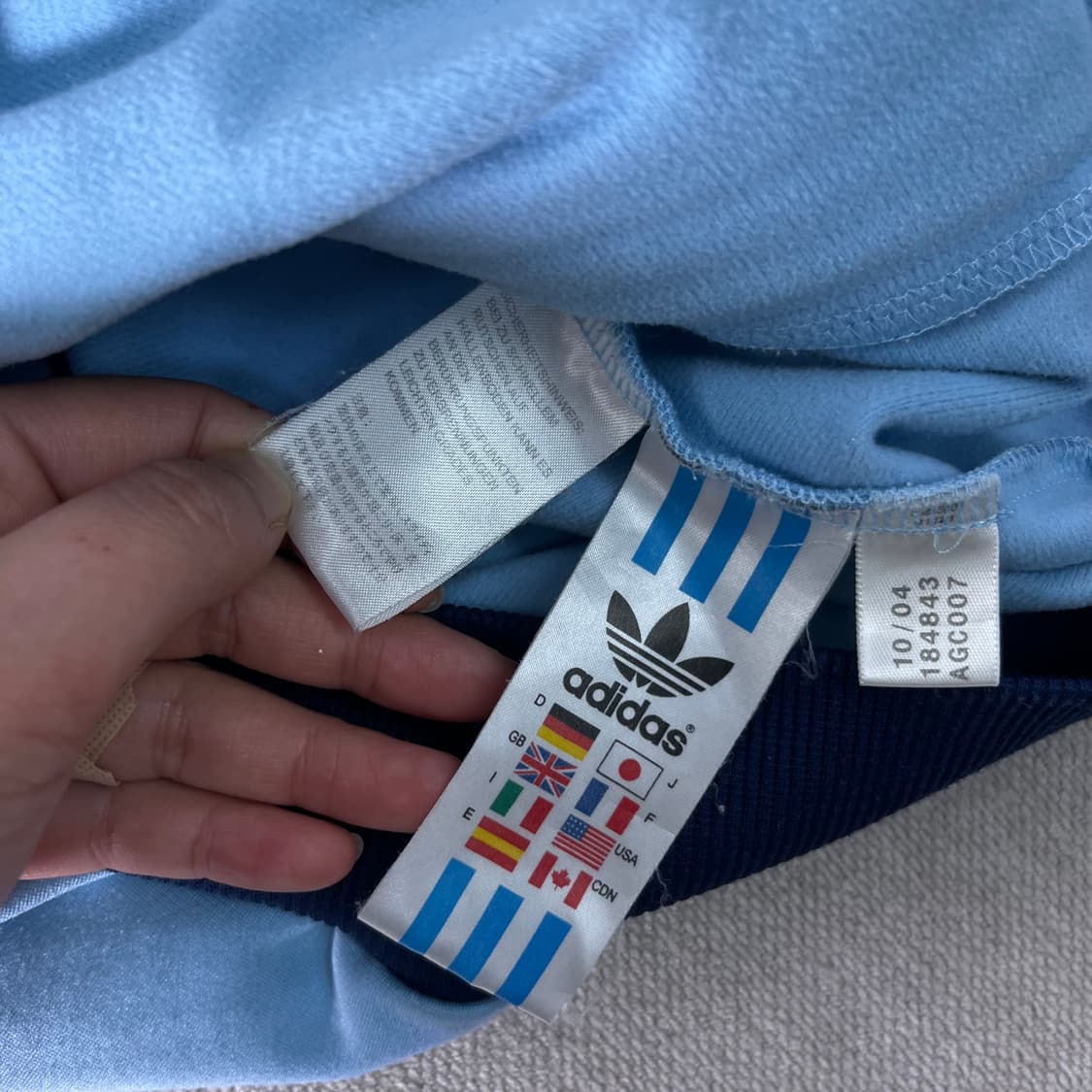100 아디다스 에스파냐 트랙탑 삼선져지 상품이미지6