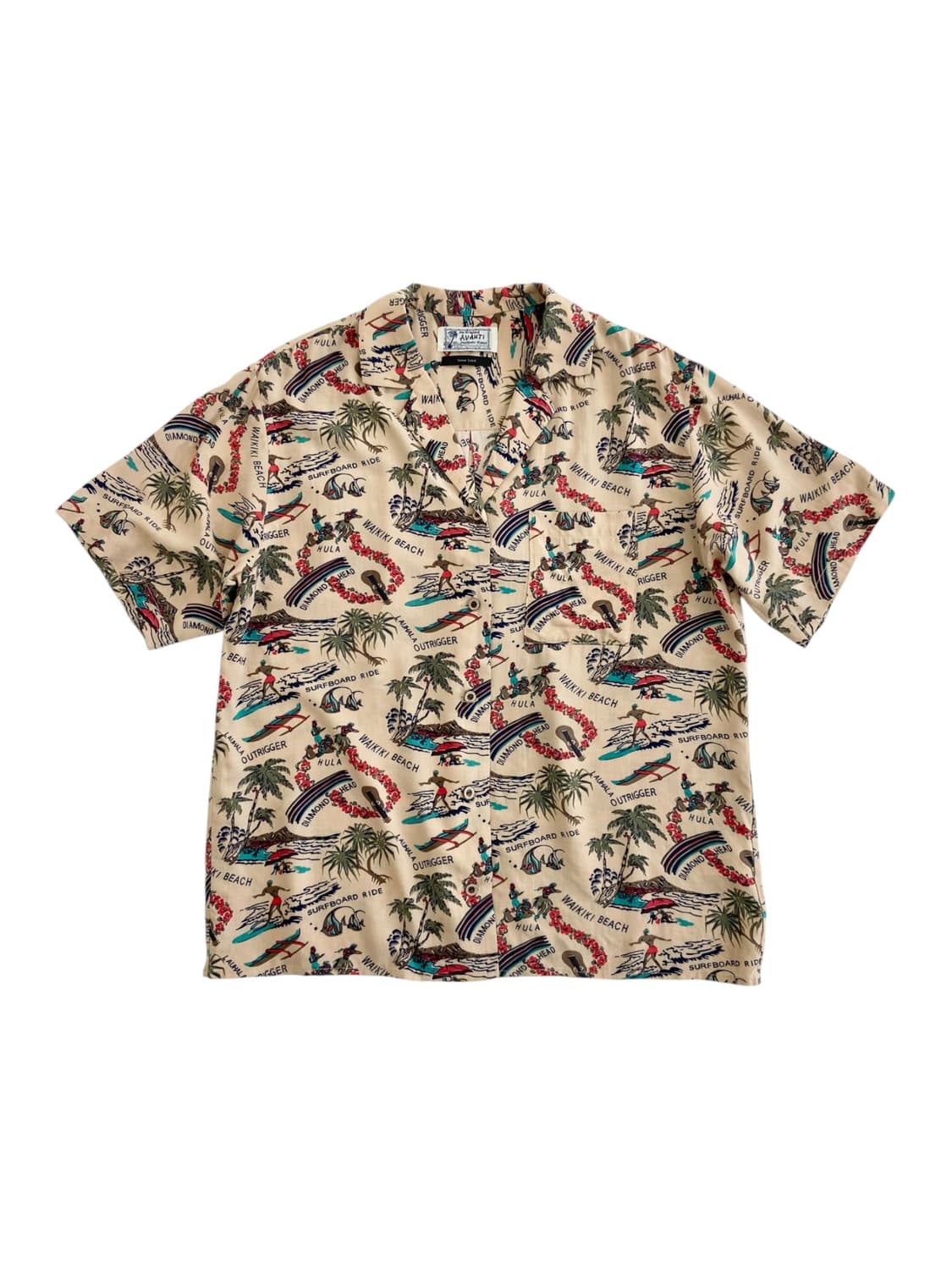 Avanti Rayon Aloha Shirt 상품이미지1