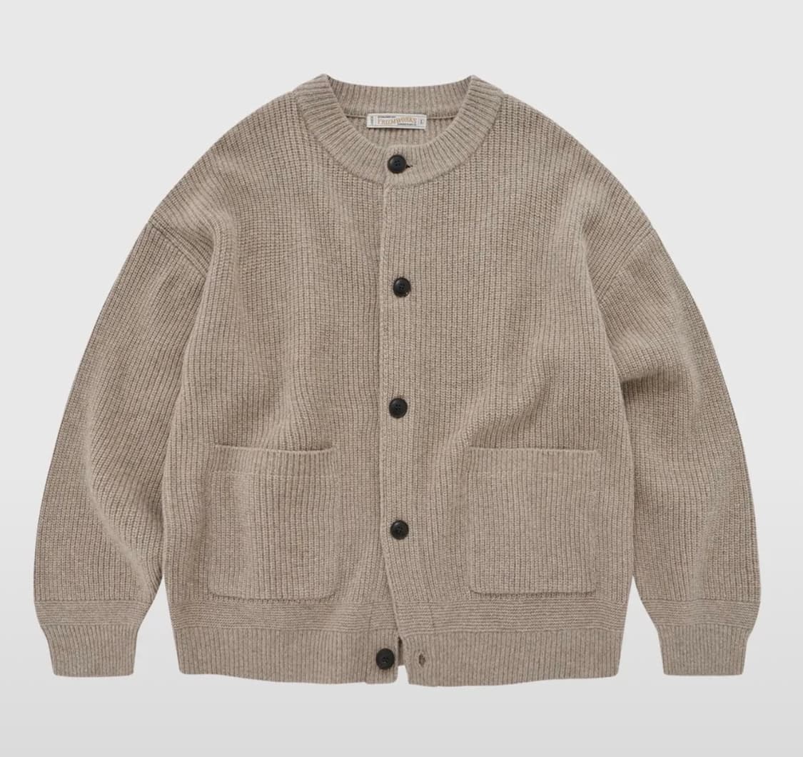 프리즘웍스 헤비울가디건 M 상품이미지1